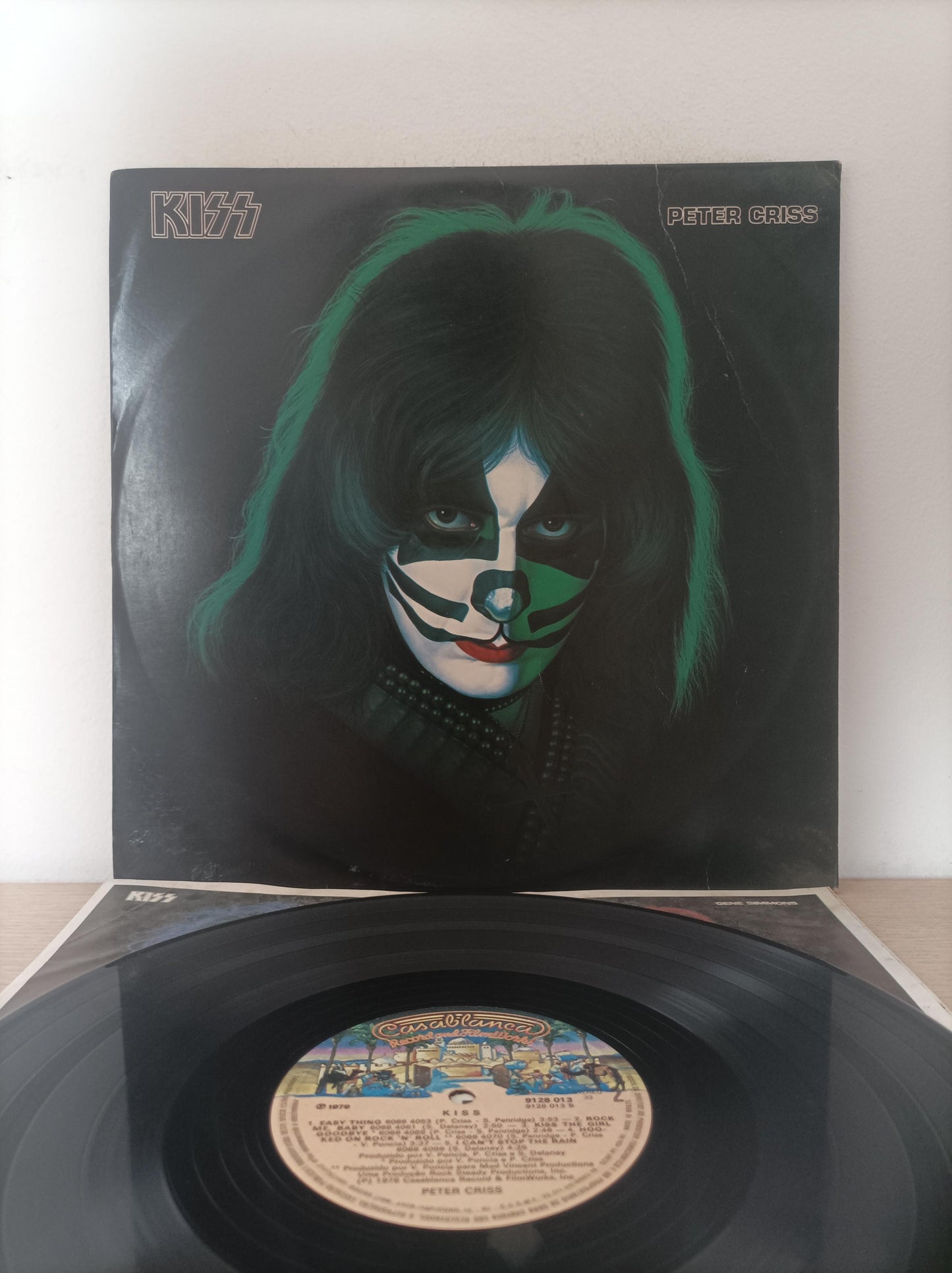 Lp Vinil Kiss Peter Criss Com Encarte