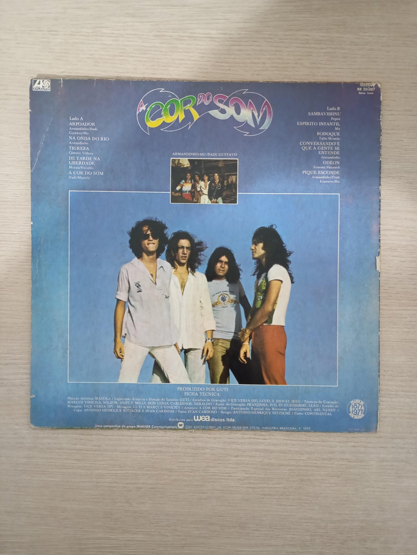 Lp Vinil A Cor Do Som 1977