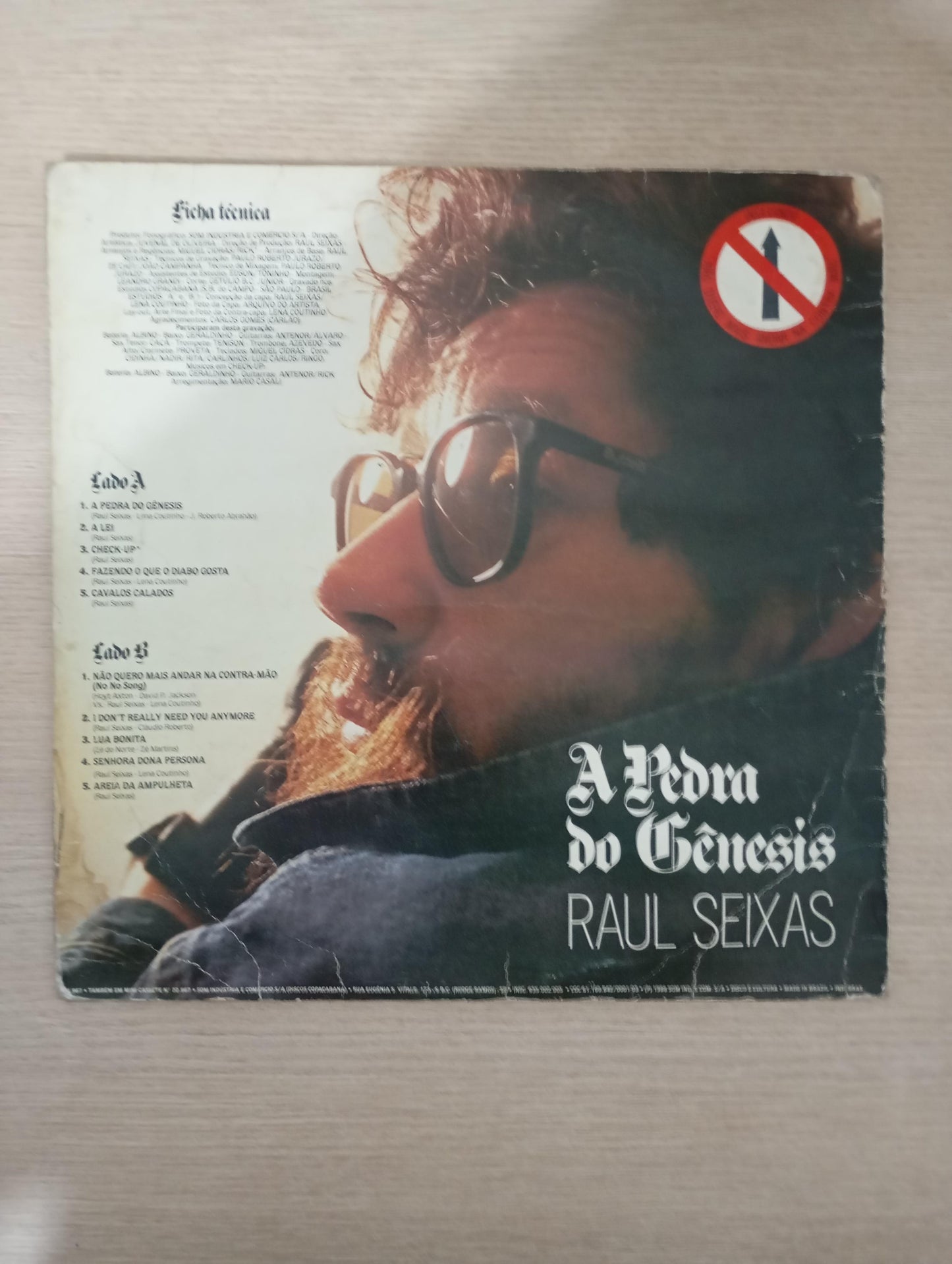 Lp Vinil Raul Seixas A Pedra Do Gênesis