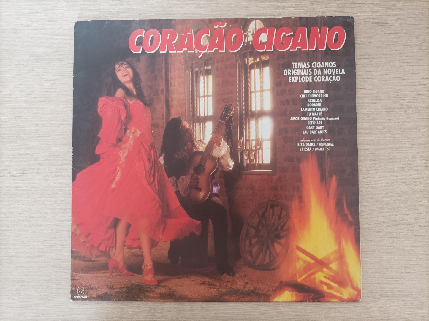 Lp Vinil Coração Cigano Trilha Sonora