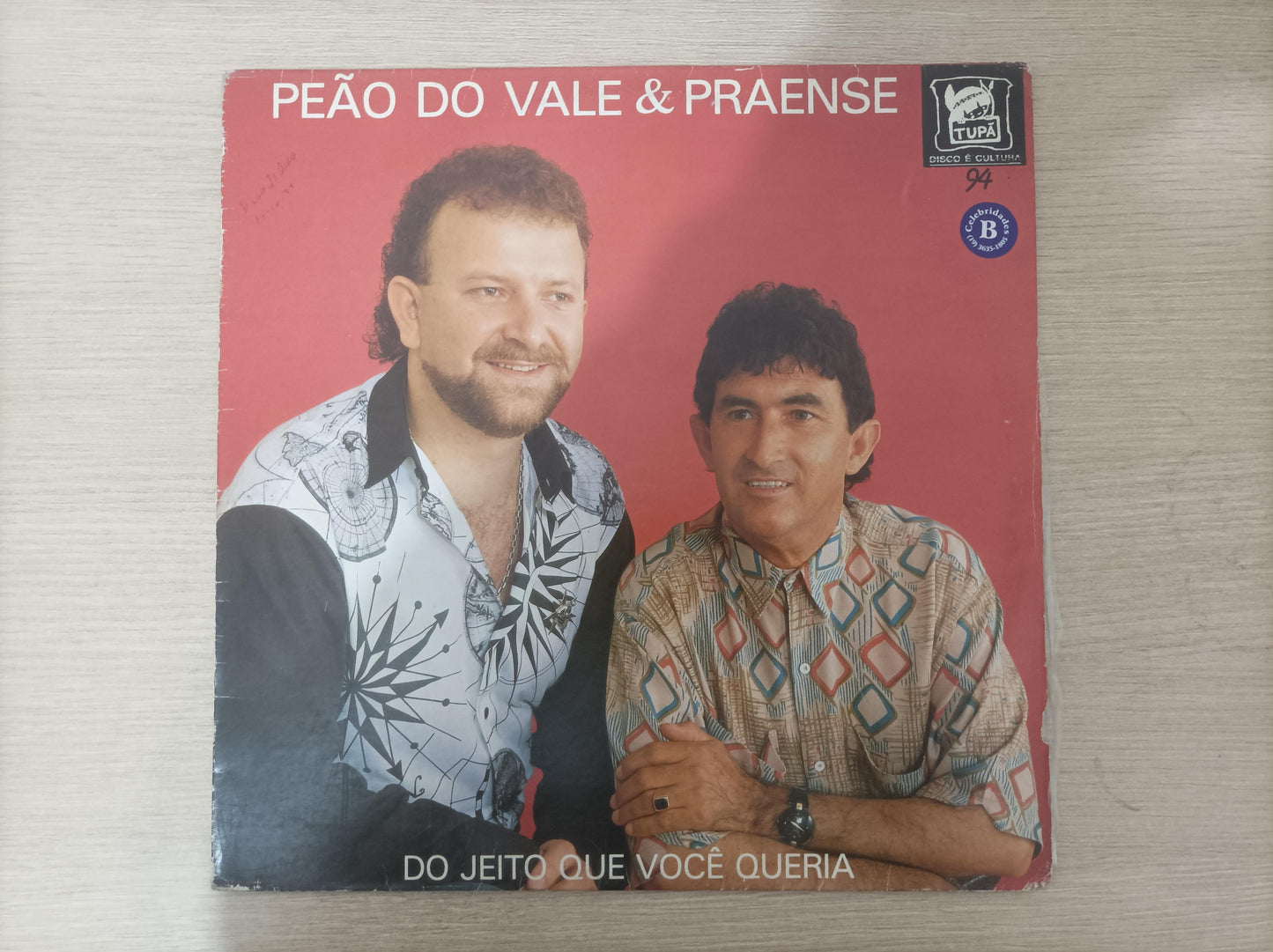 Lp Vinil Peão do Vale & Praense Do jeito que você queria