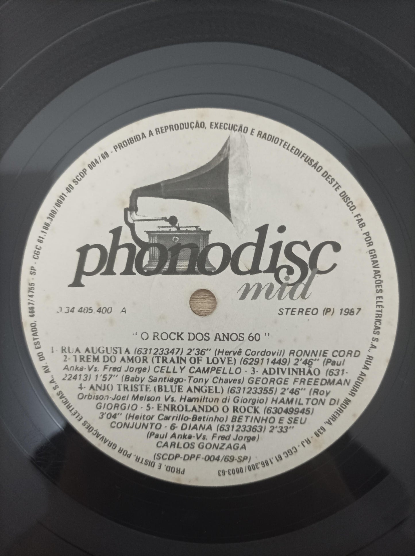 Lp Vinil O Rock dos Anos 60