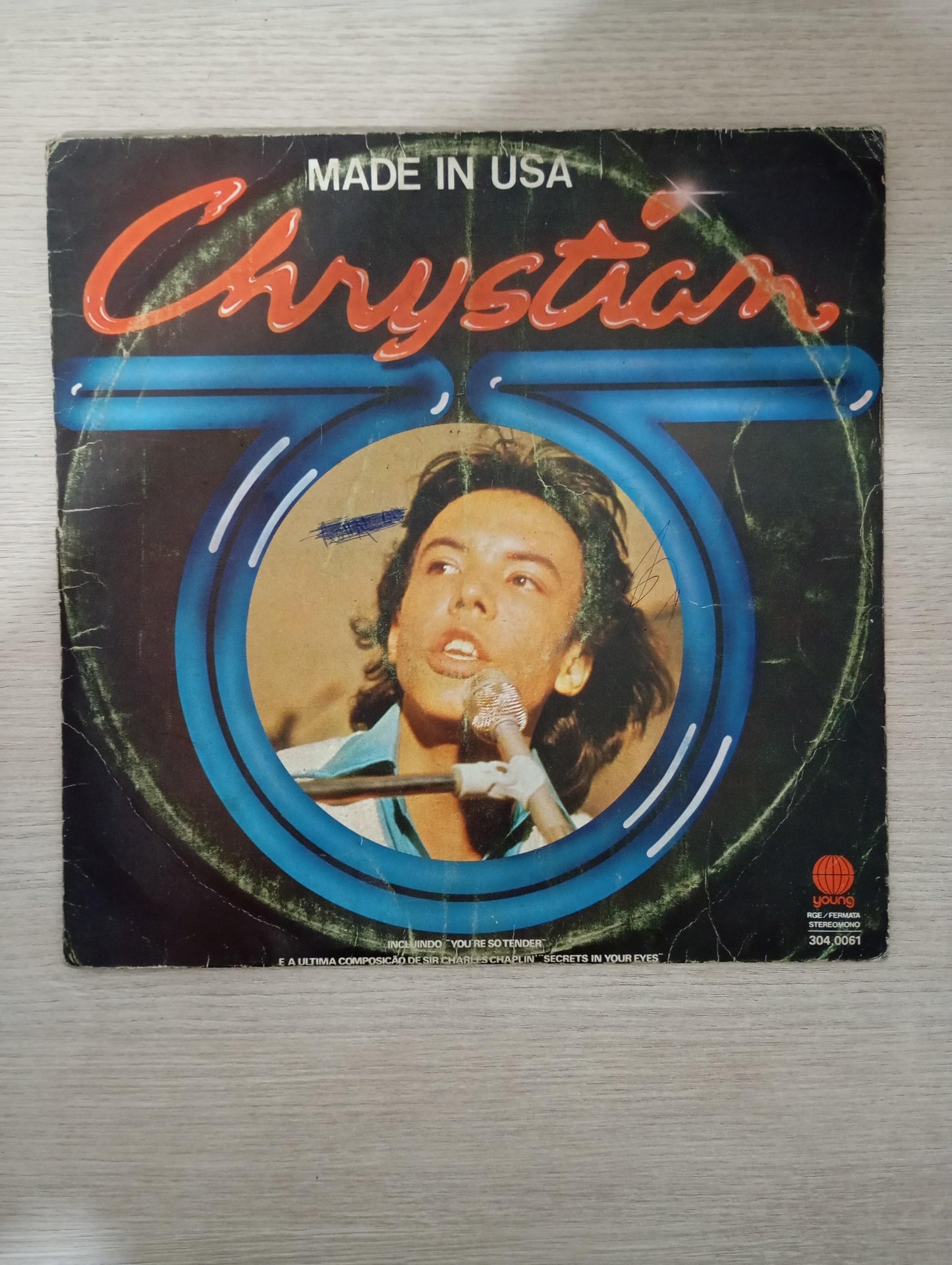 Lp Vinil Chrystian Made In USA