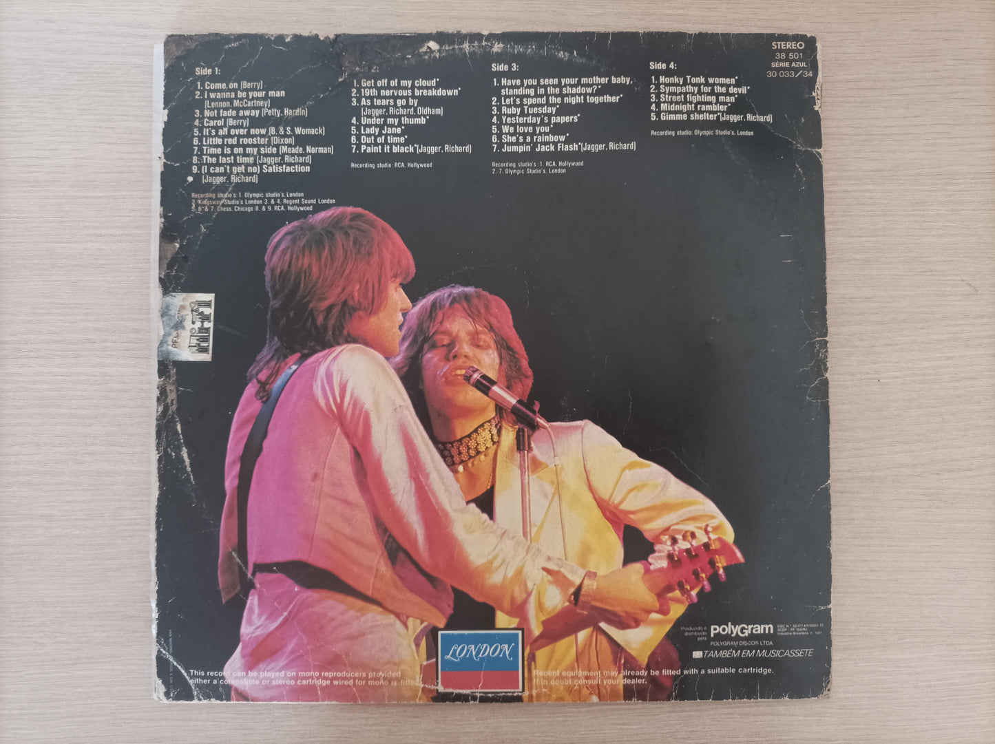 Disco Vinil Story The Rolling Stones Duplo A