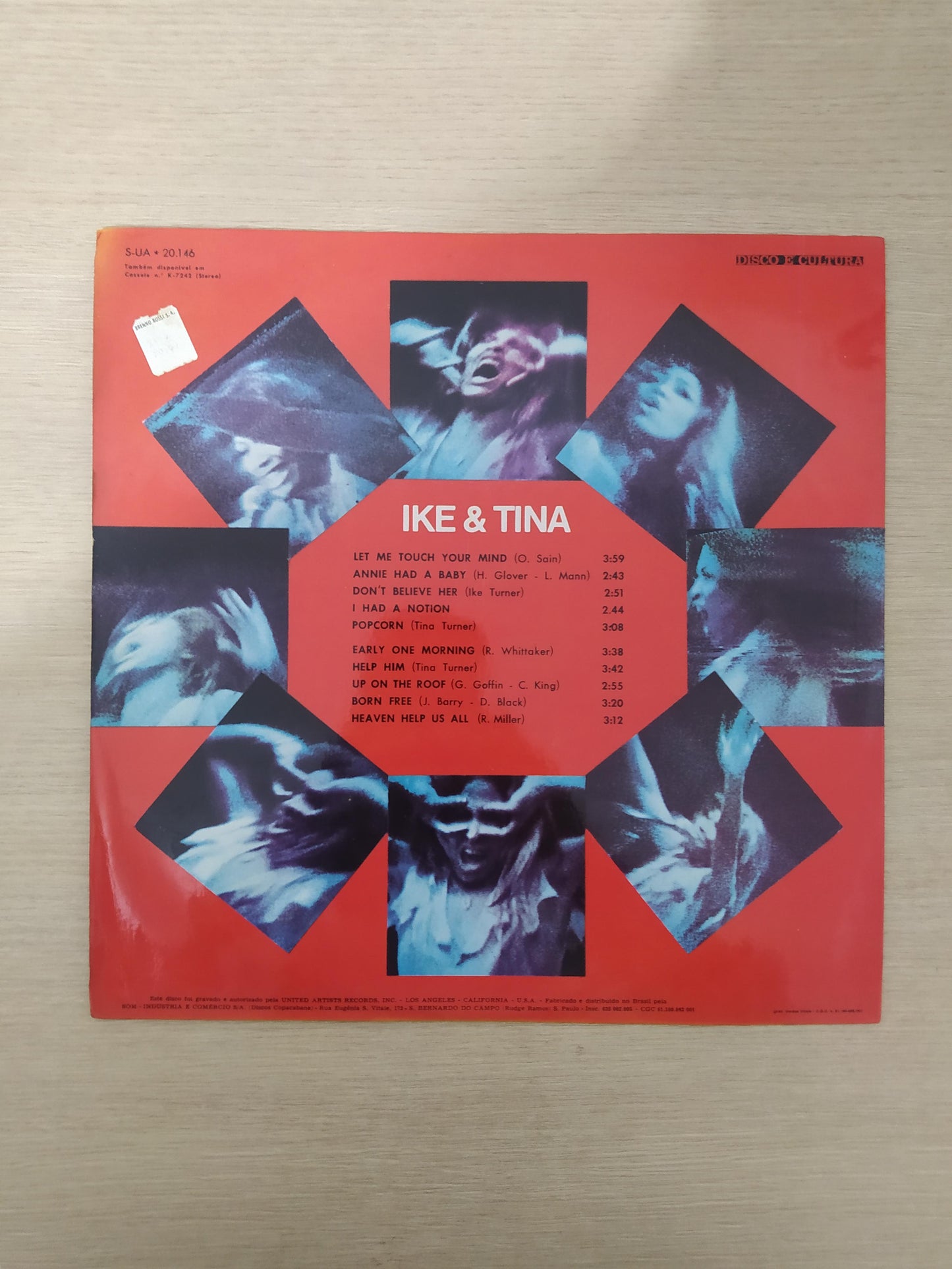 Lp Vinil Ike & Tina Turner Let Me Touch Your Mind