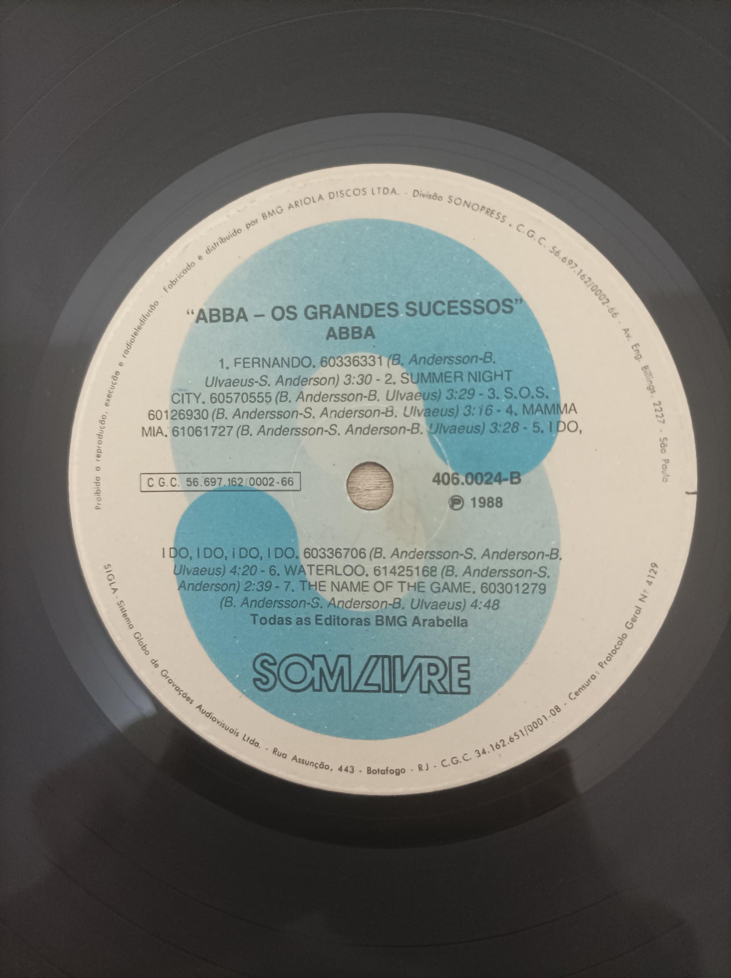 Lp Vinil ABBA Os Grandes Sucessos