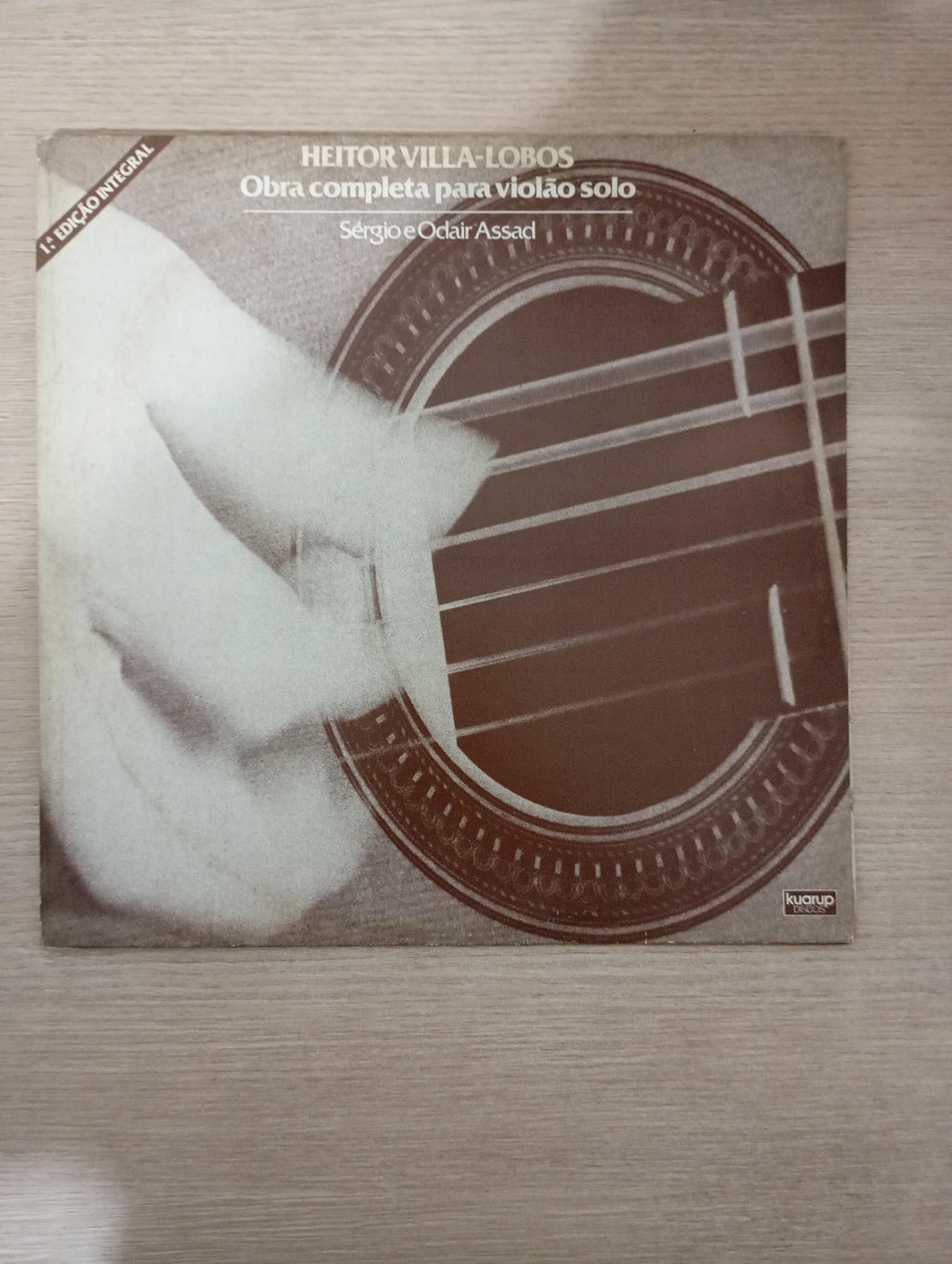 Lp Vinil Heitor Villa-Lobos Obra Completa Violão Solo Duplo