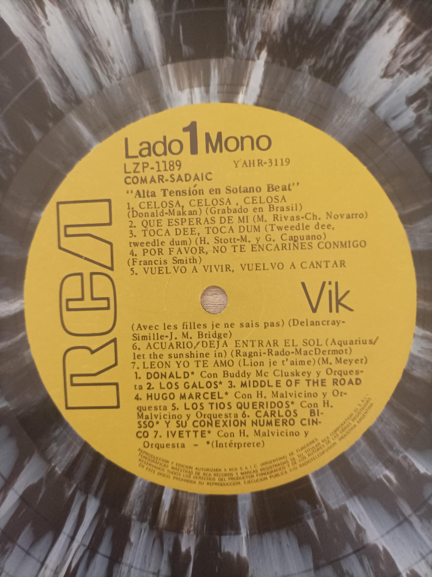 Lp Vinil Alta Tensión en Sótano Beat Importado