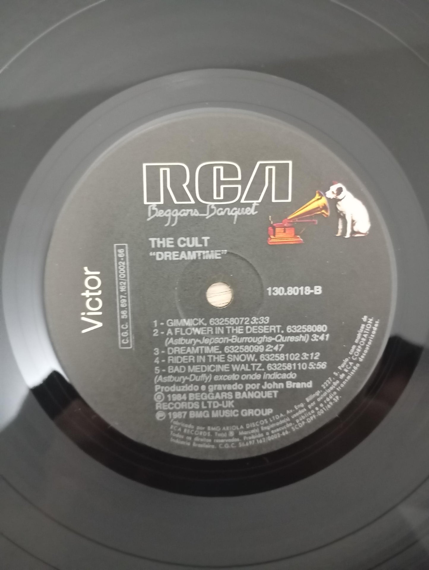 Lp Vinil The Cult Dreamtime Com Encarte