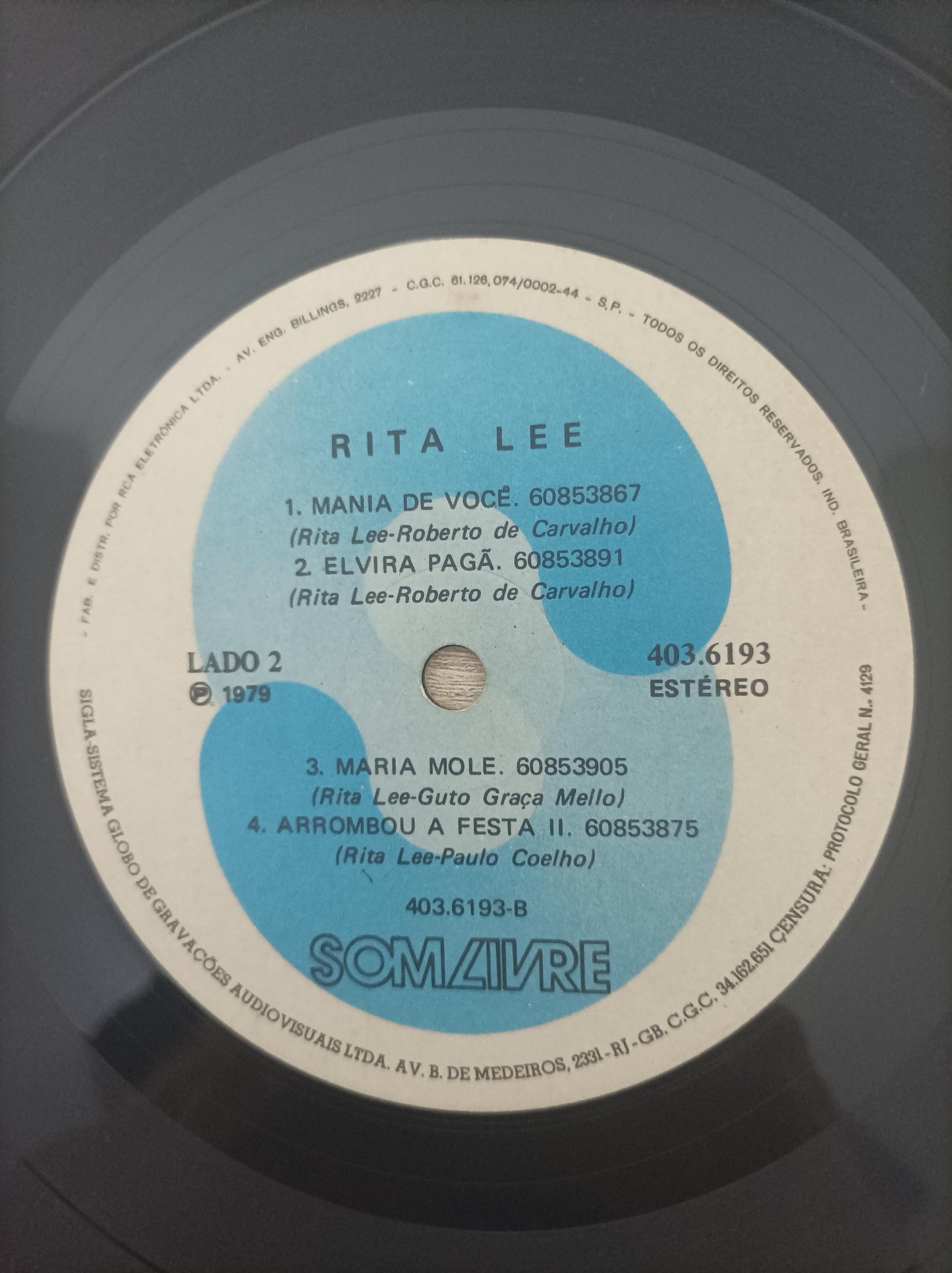 Lp Vinil Rita Lee 1979