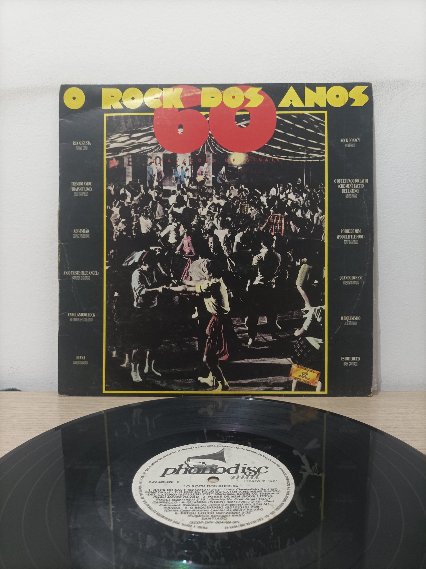 Lp Vinil O Rock dos Anos 60