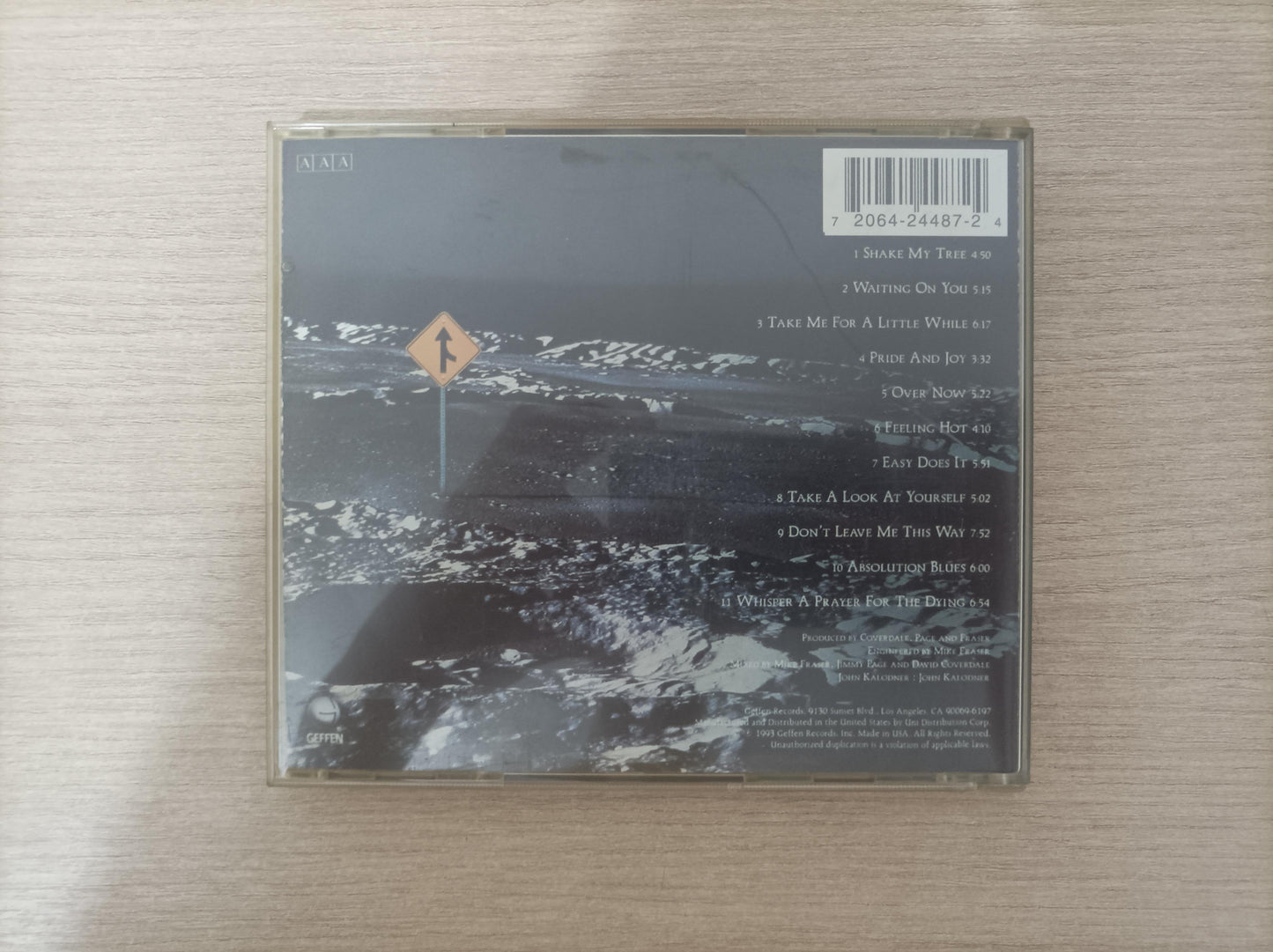 CD David Coverdale & Jimmy Page Coverdale Page