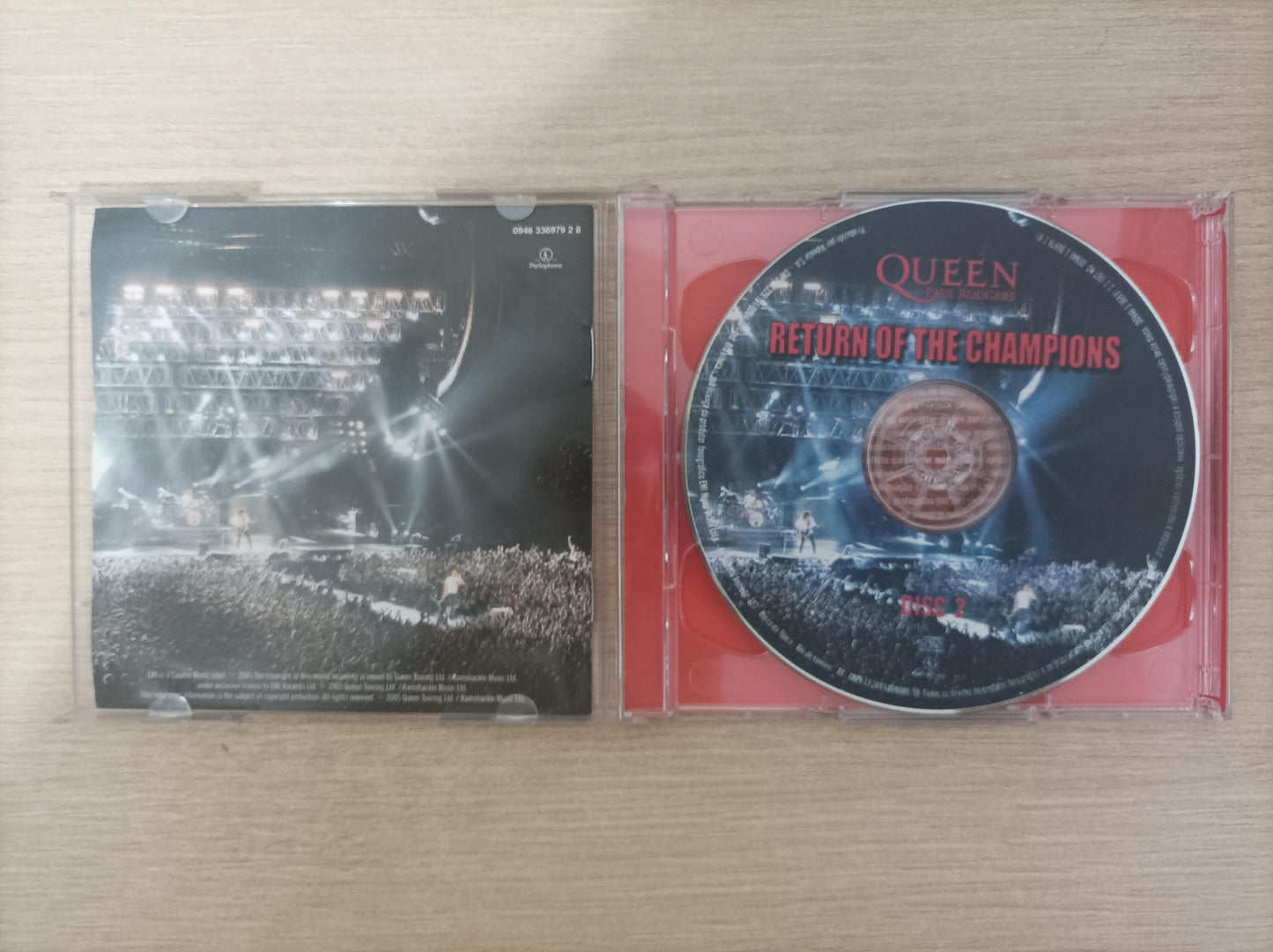 CD Queen Return Of The Champions Duplo