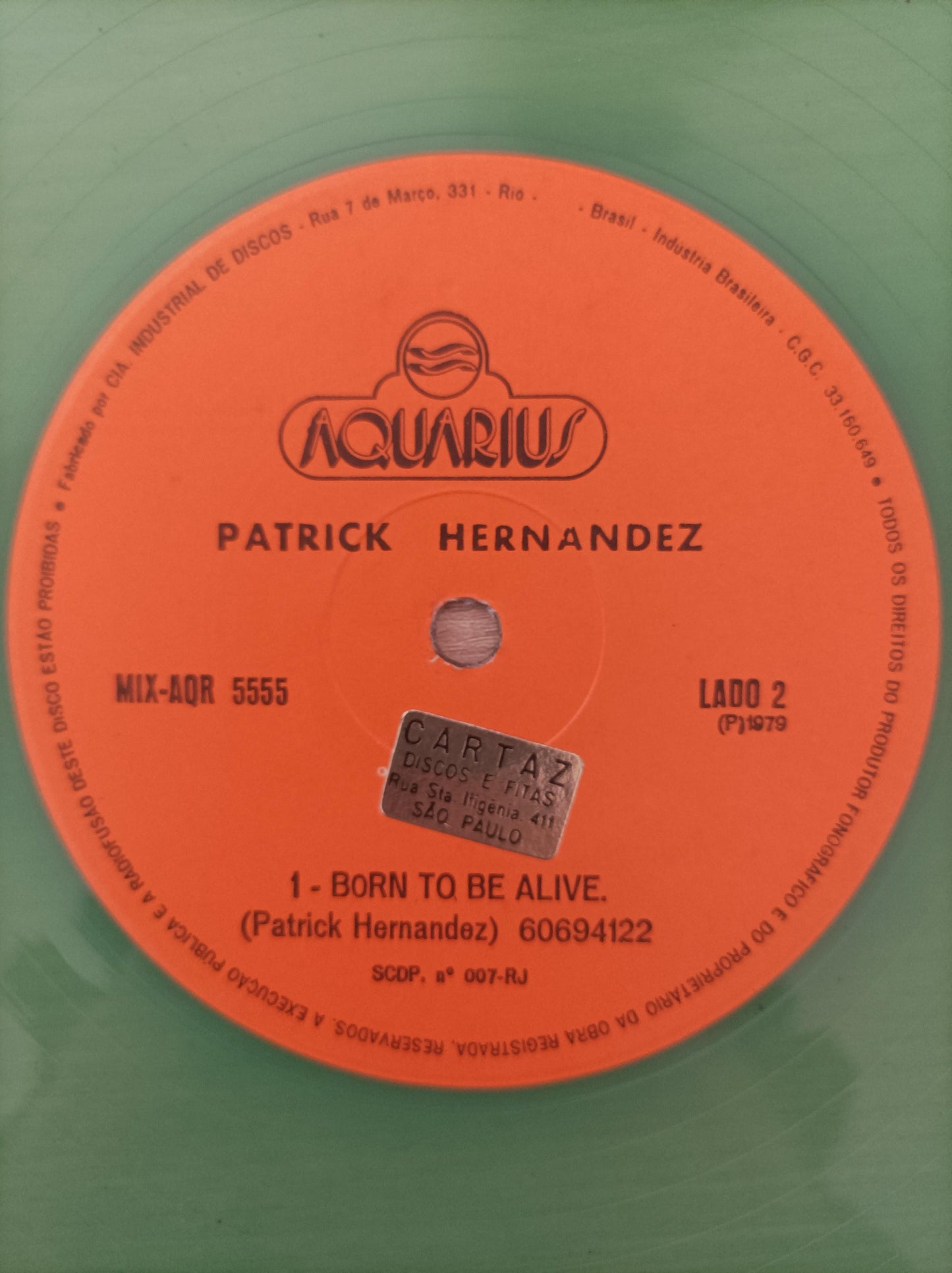 Lp Vinil Patrick Hernandez Born To Be Alive