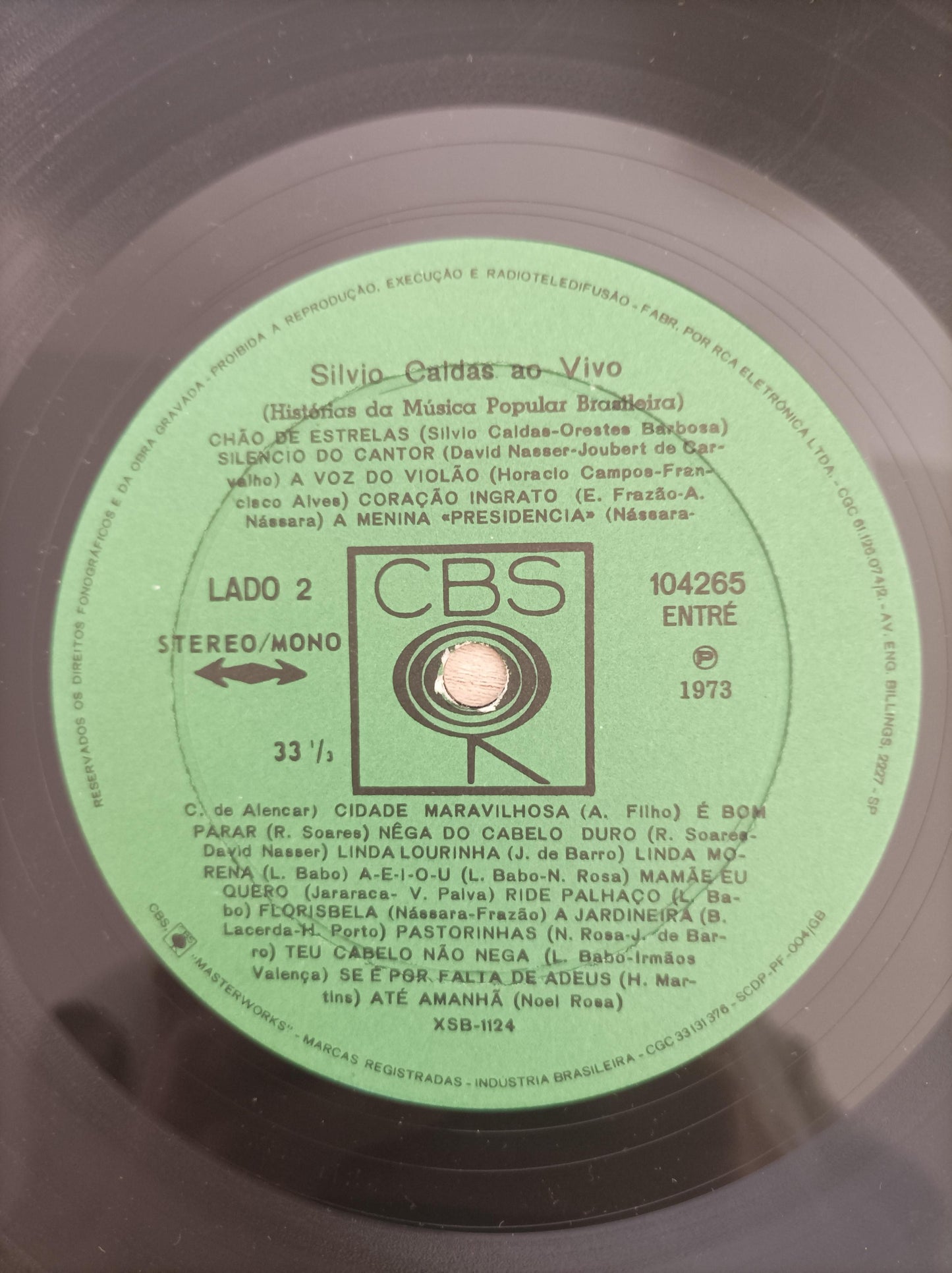 Lp Vinil Silvio Caldas Ao Vivo Duplo