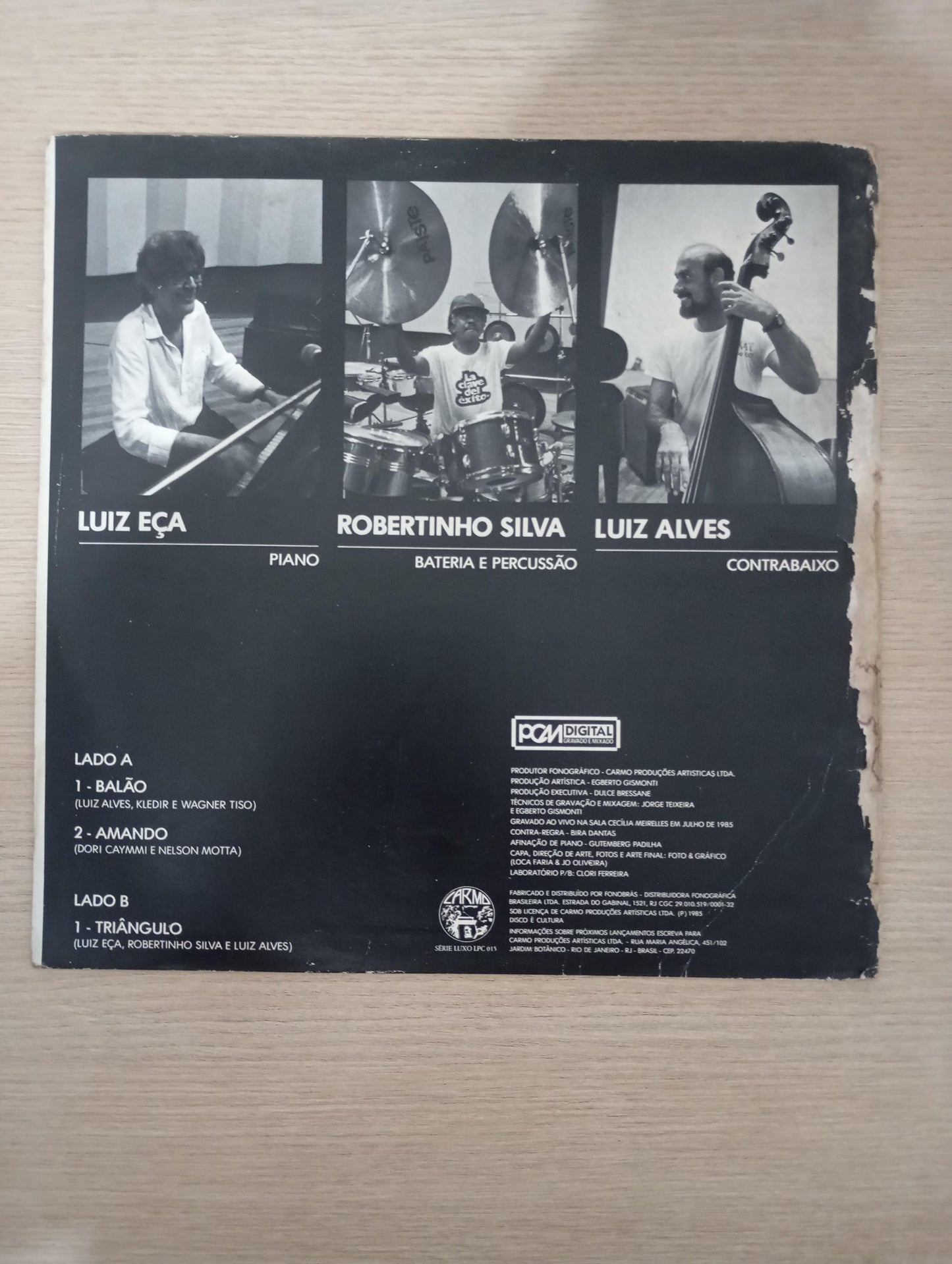 Lp Vinil Luiz Eça, Luiz Alves Robertinho Silva Triângulo
