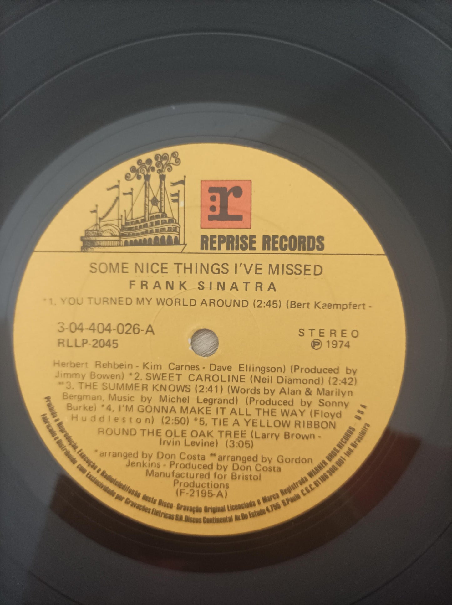 Disco Vinil Some Nice Things I've Missed Frank Sinatra A