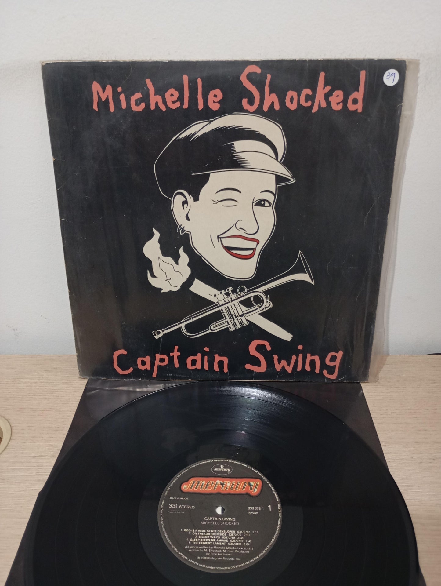 Lp Vinil Michelle Schoked Captain Swing Com Encarte