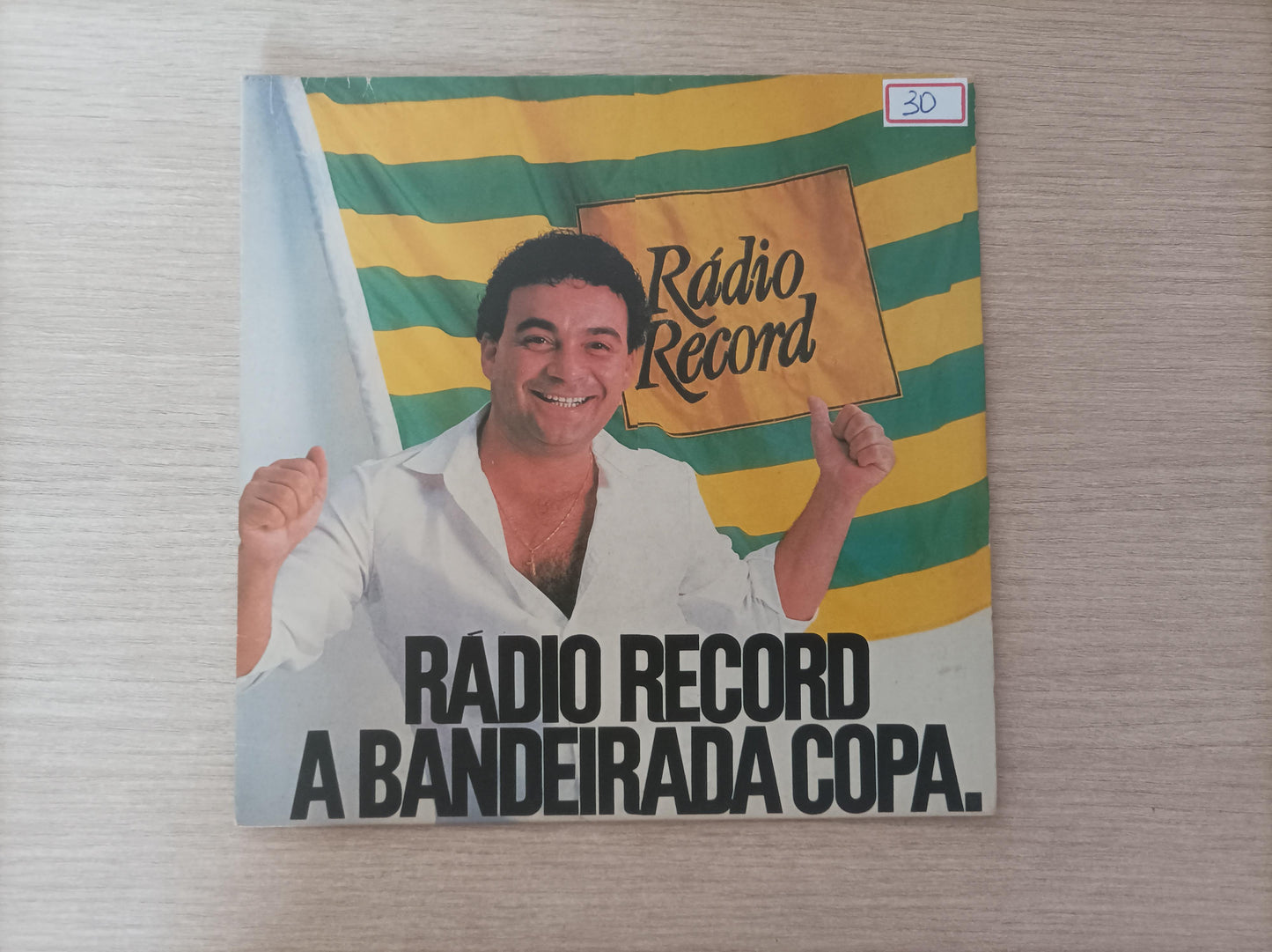 Vinil Compacto Rádio Record A Bandeira do Futebol