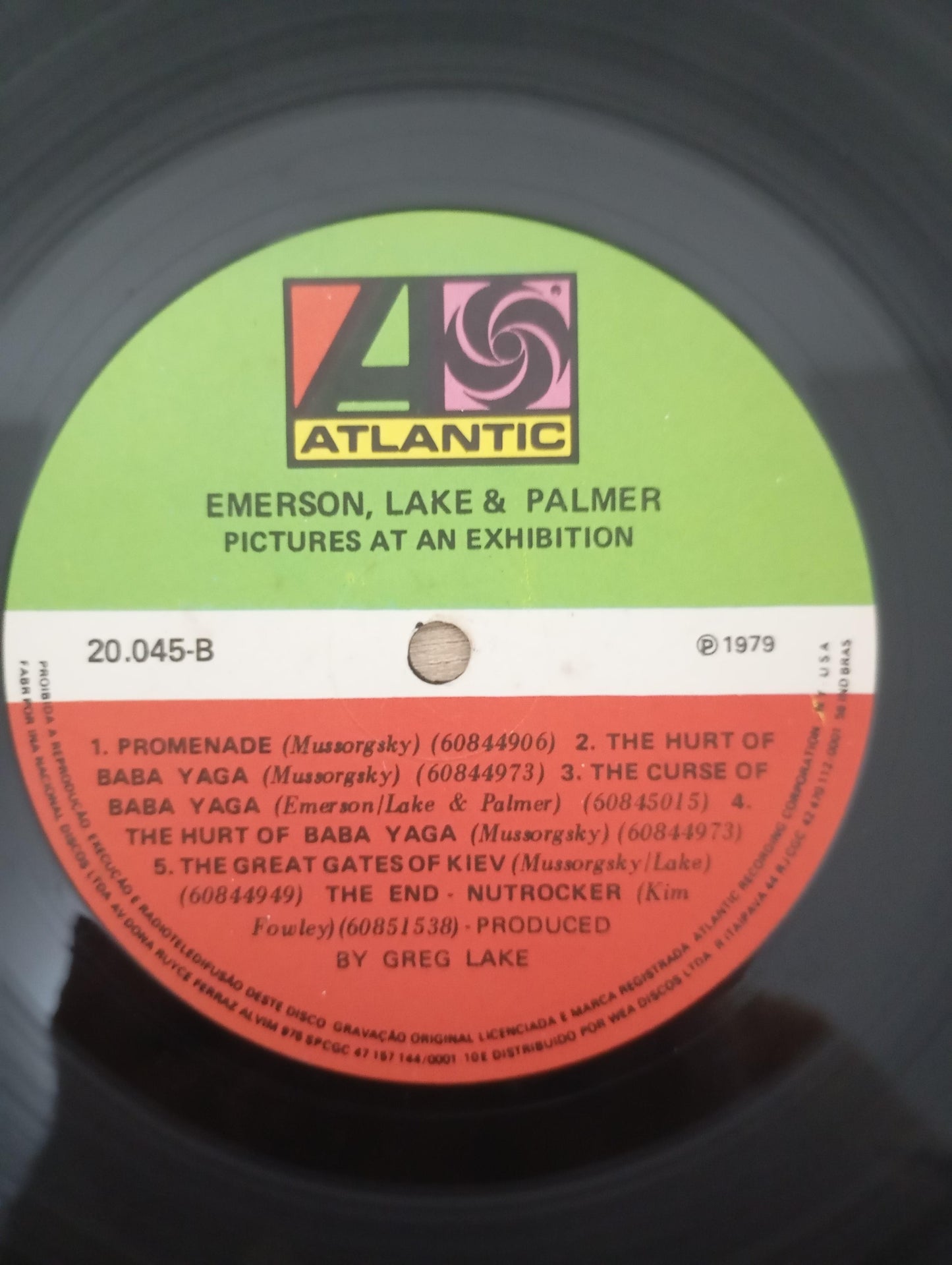 Lp Vinil Emerson, Lake & Palmer Pictures At An Exhibition