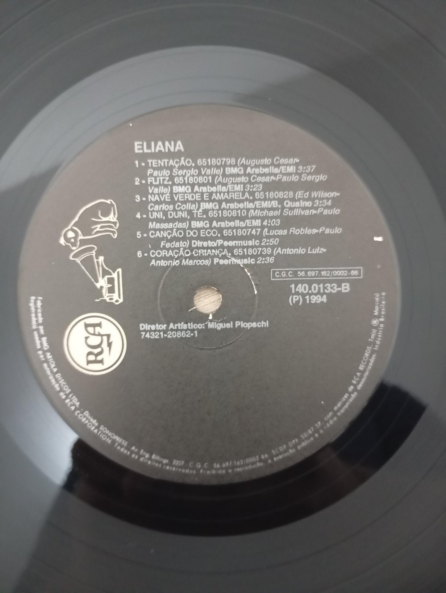 Lp Vinil Eliana 1994 Com Encartes