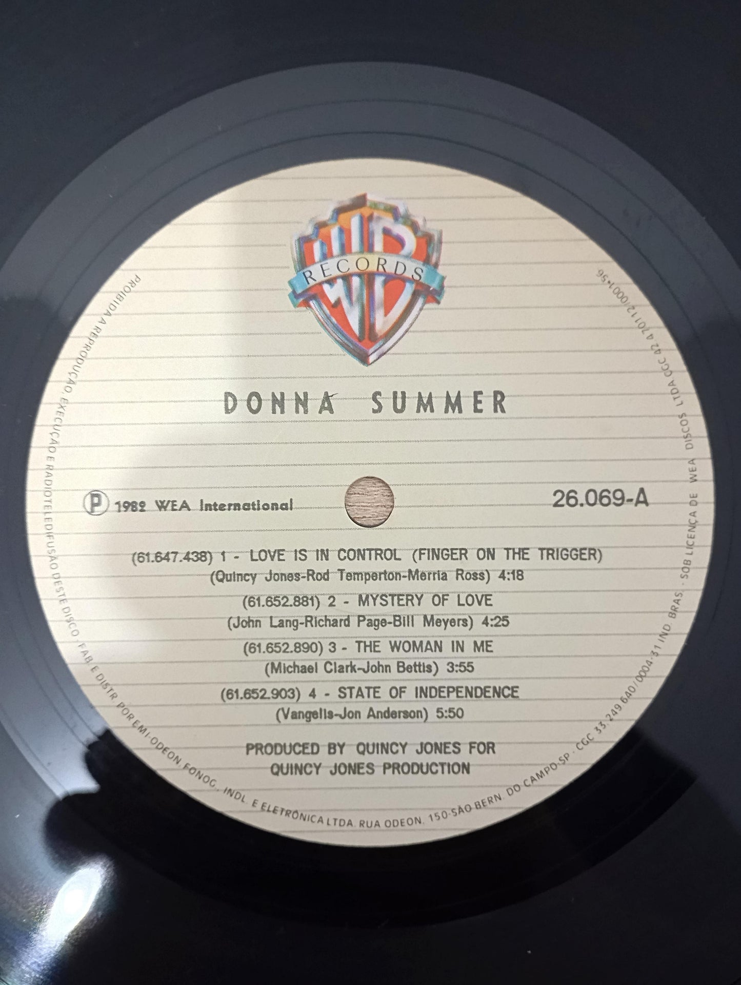Lp Vinil Donna Summer 1982