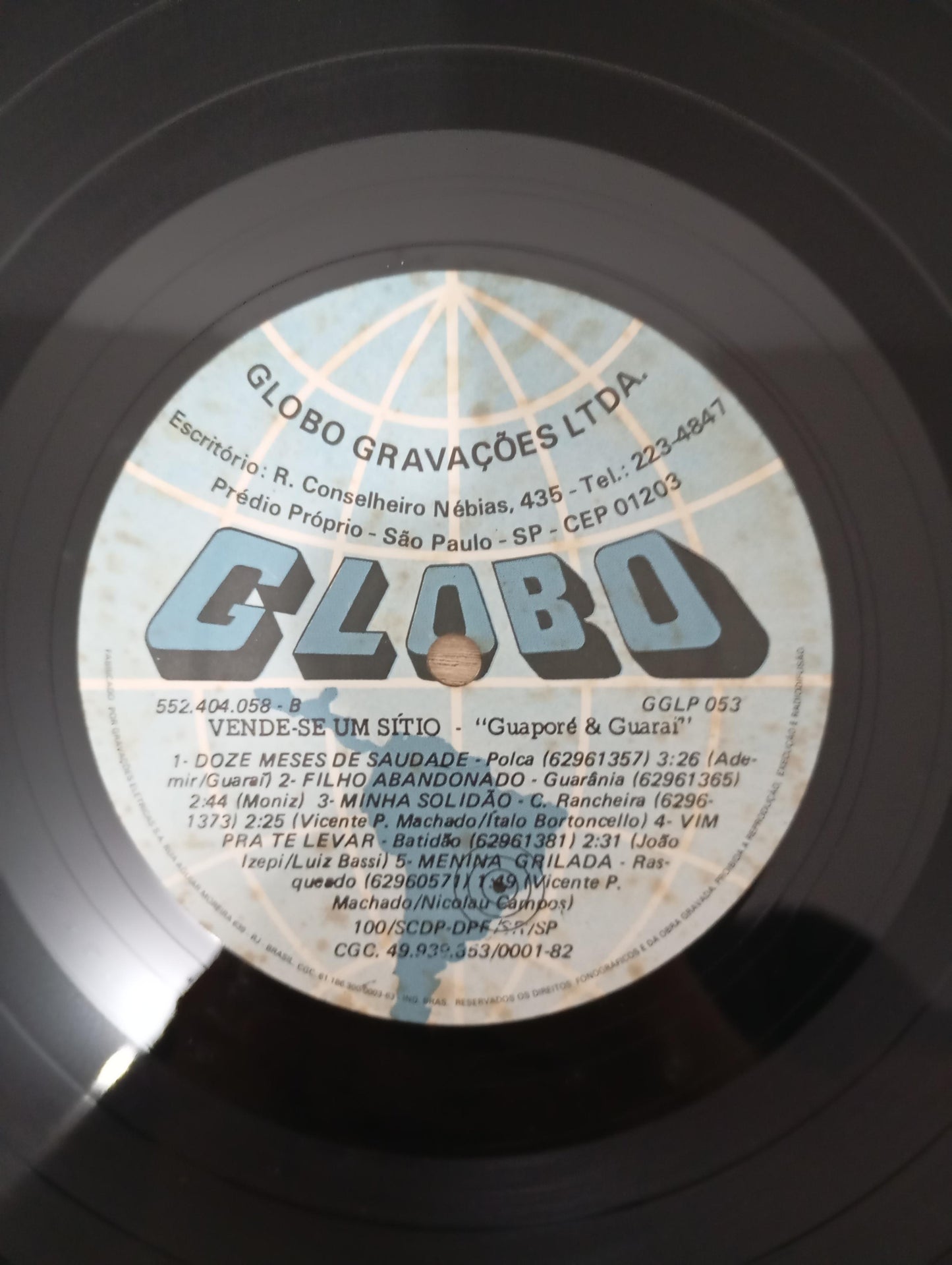 Lp Vinil Guaraporé e Guarai Vende-se Um Sitio