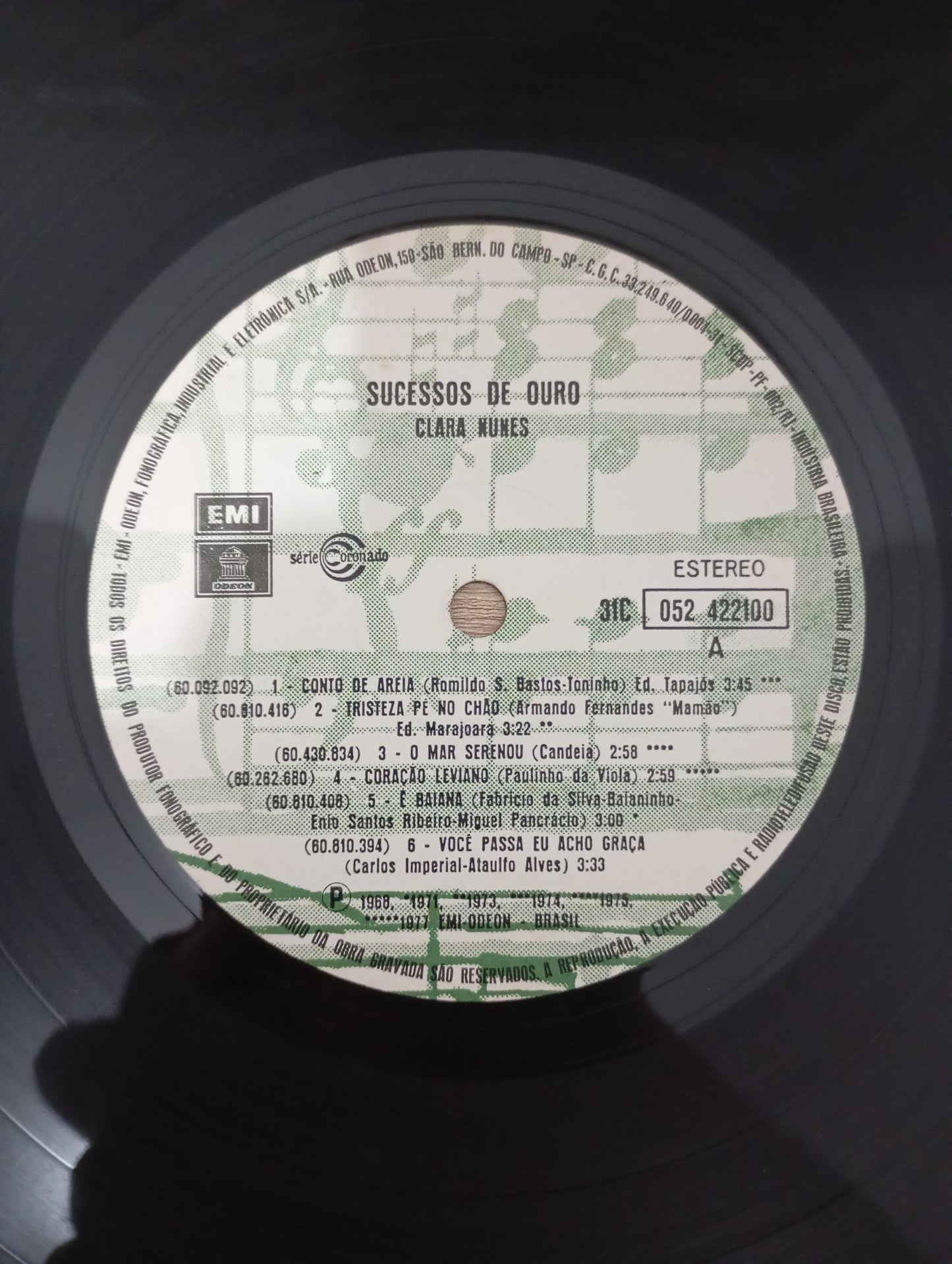Lp Vinil Clara Nunes Sucessos De Ouro