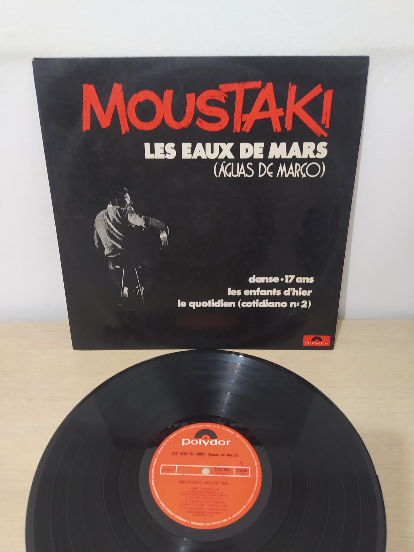 Lp Vinil Georges Moustaki Les Eaux De Mars (Águas De Março)