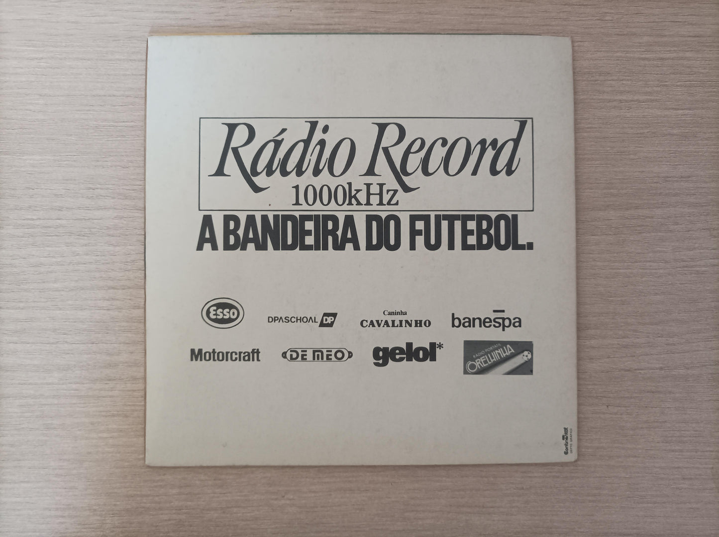 Vinil Compacto Rádio Record A Bandeira do Futebol