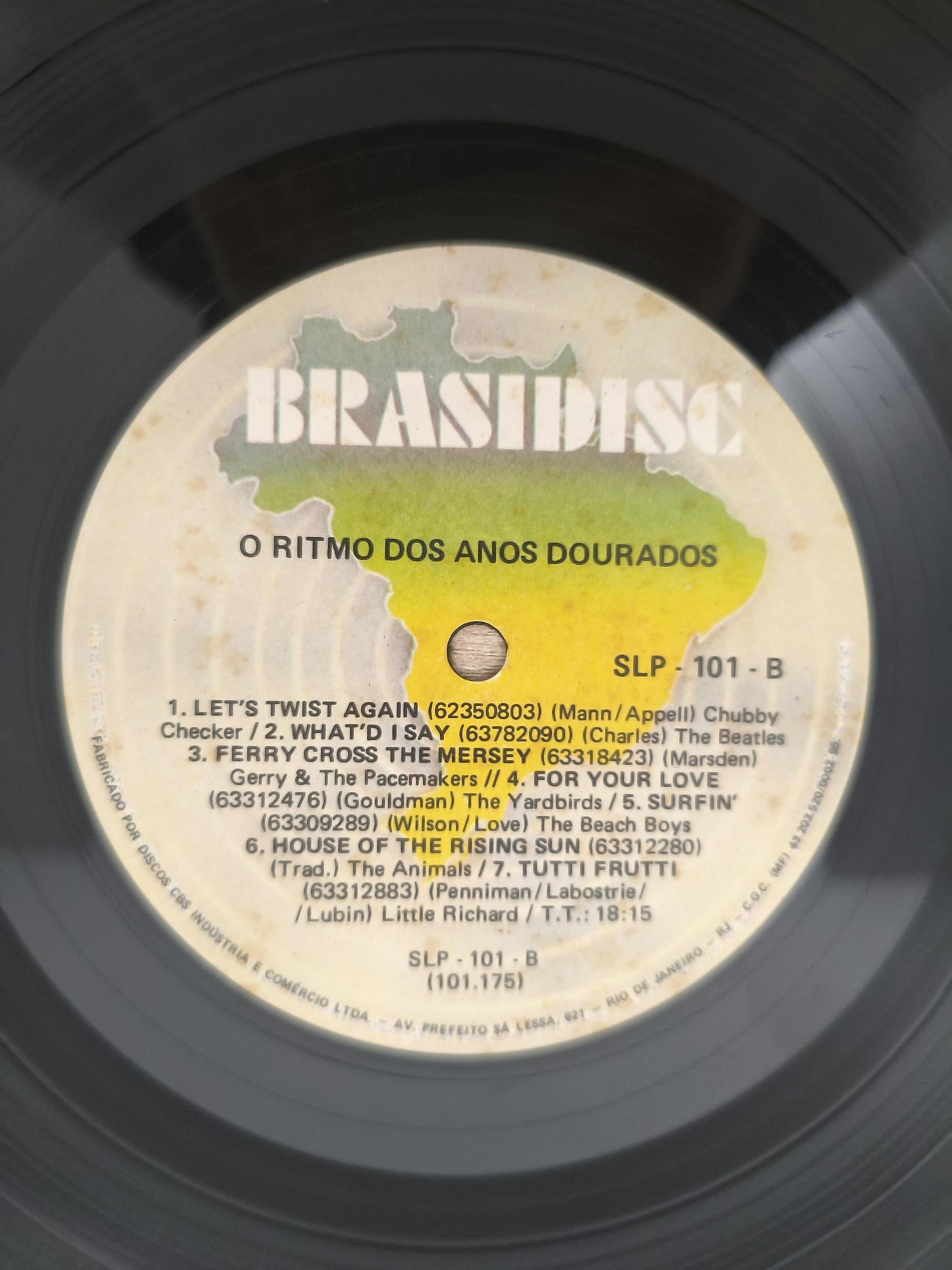 Lp Vinil O Ritmo dos Anos Dourados