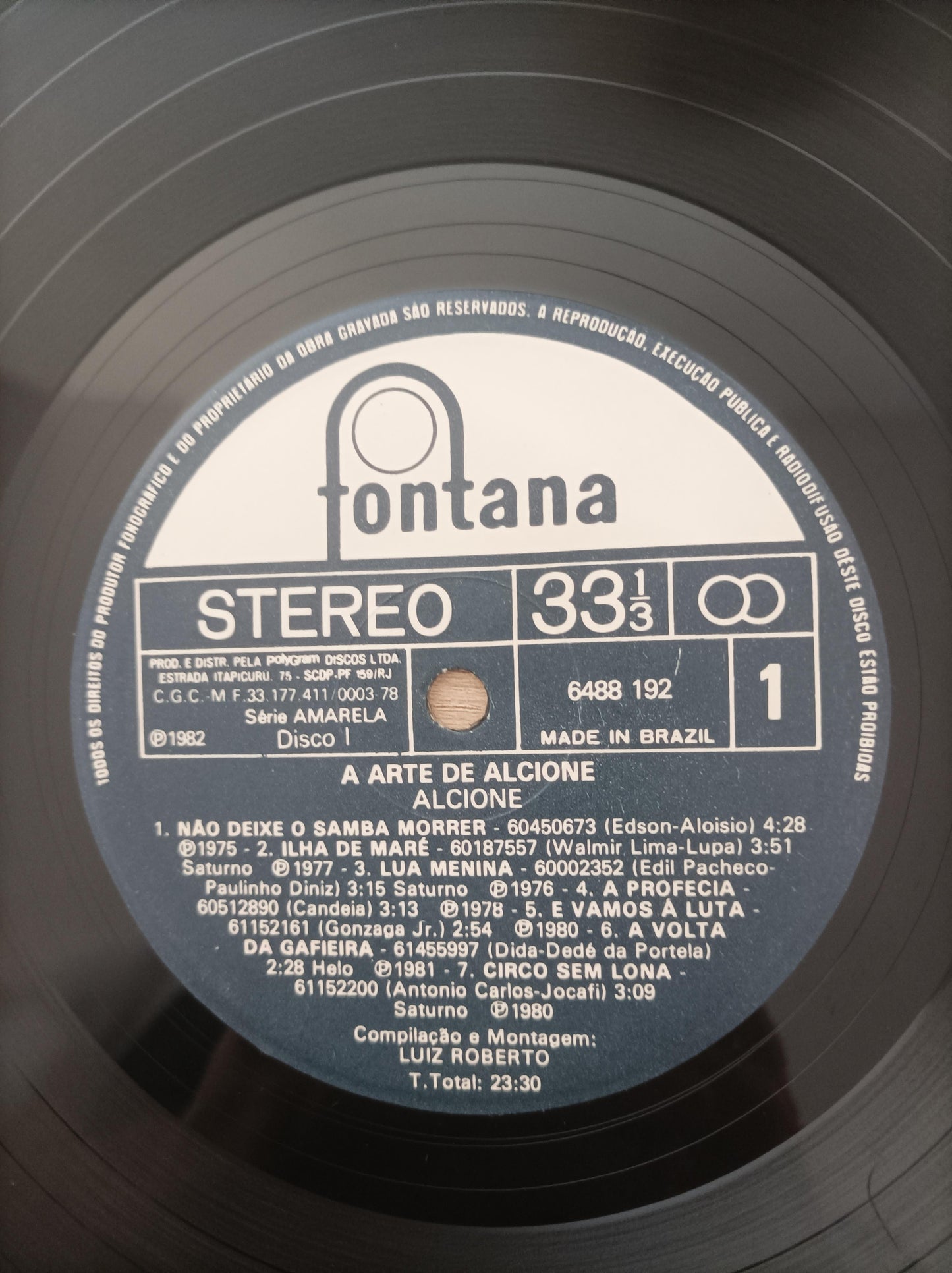 Lp Vinil Alcione A Arte de Duplo