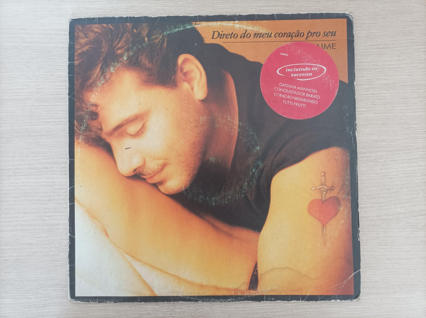 Lp Vinil Leo Jaime Direto Do Meu Coração Pro Seu