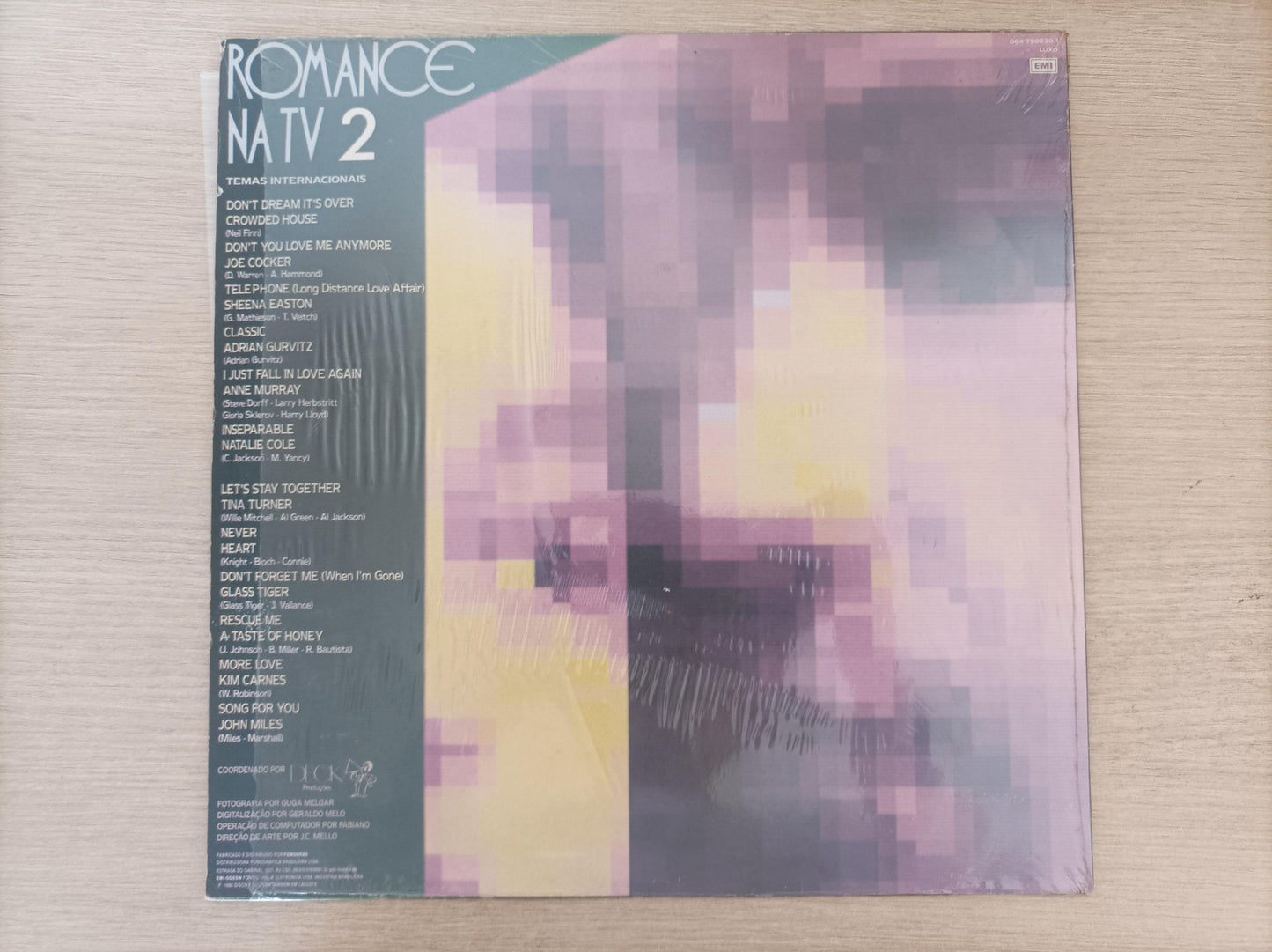Lp Vinil Romance na TV 2 Temas Internacionais
