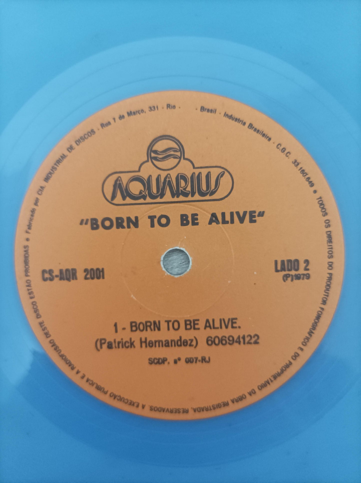 Vinil Compacto Patrick Hernandez Born To Be Alive