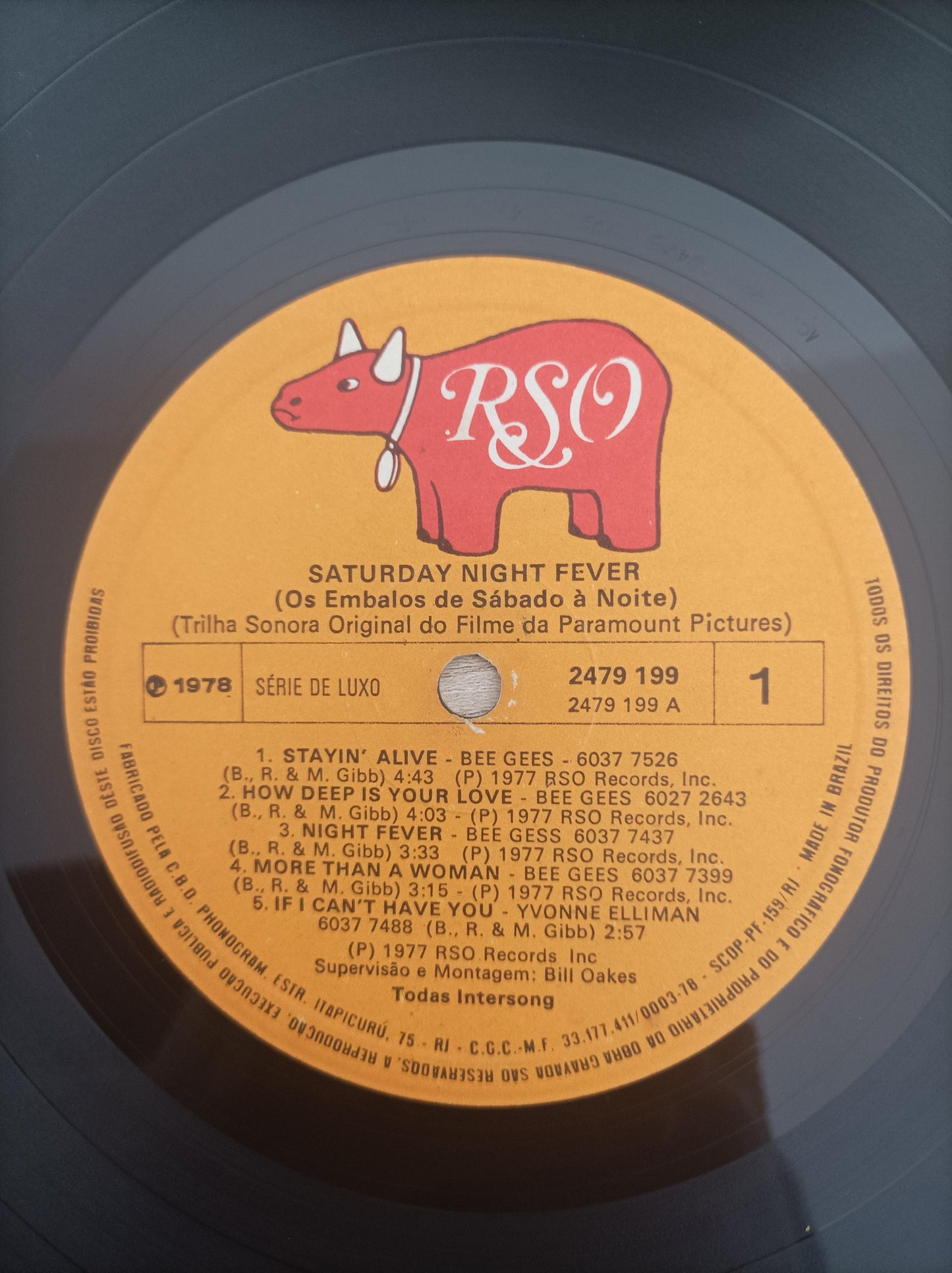 Lp Vinil Bee Gees Saturday Night Fever / Sábado Noite Duplo