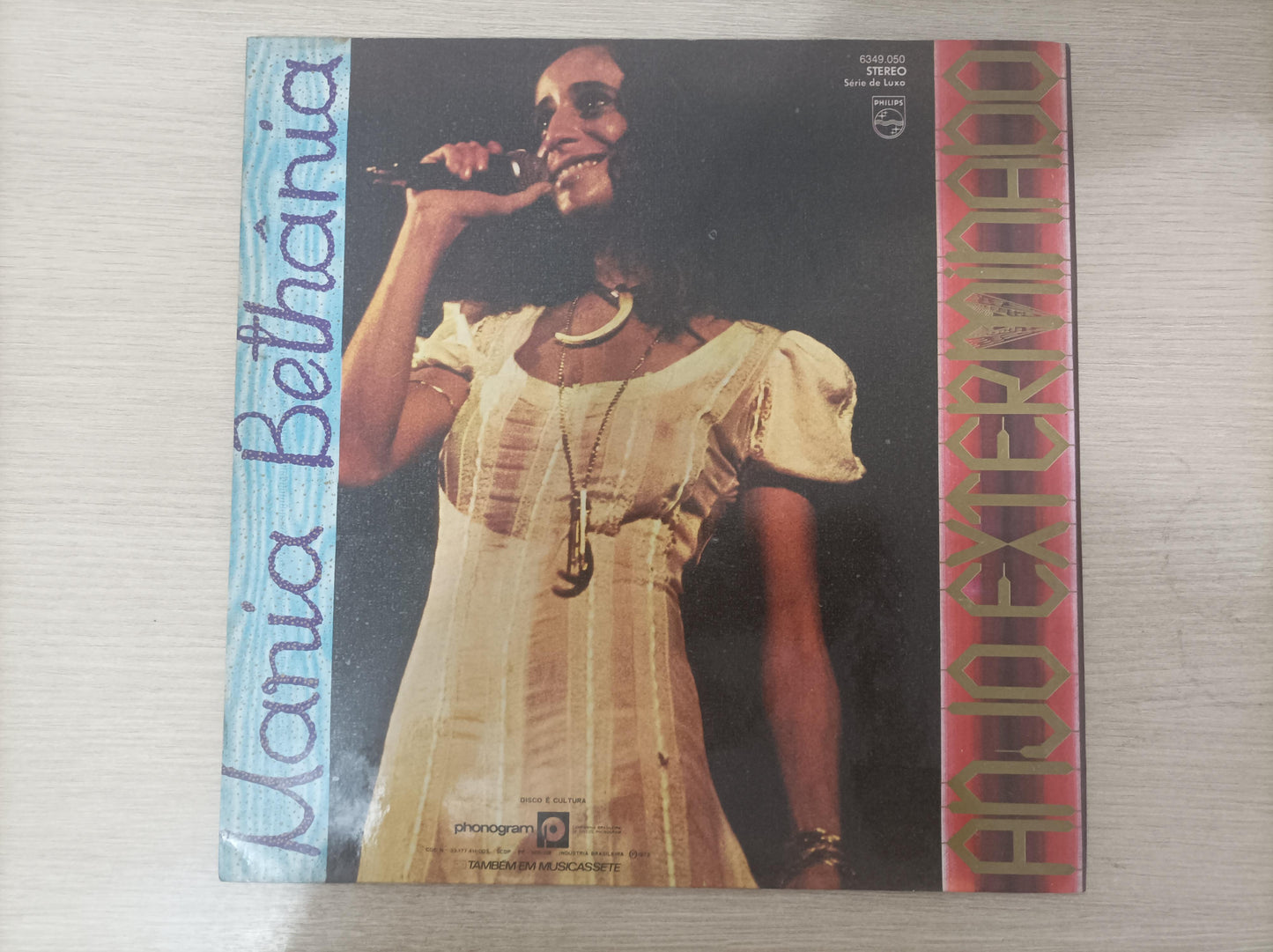 Disco Vinil Drama Maria Bethânia Capa Dupla A