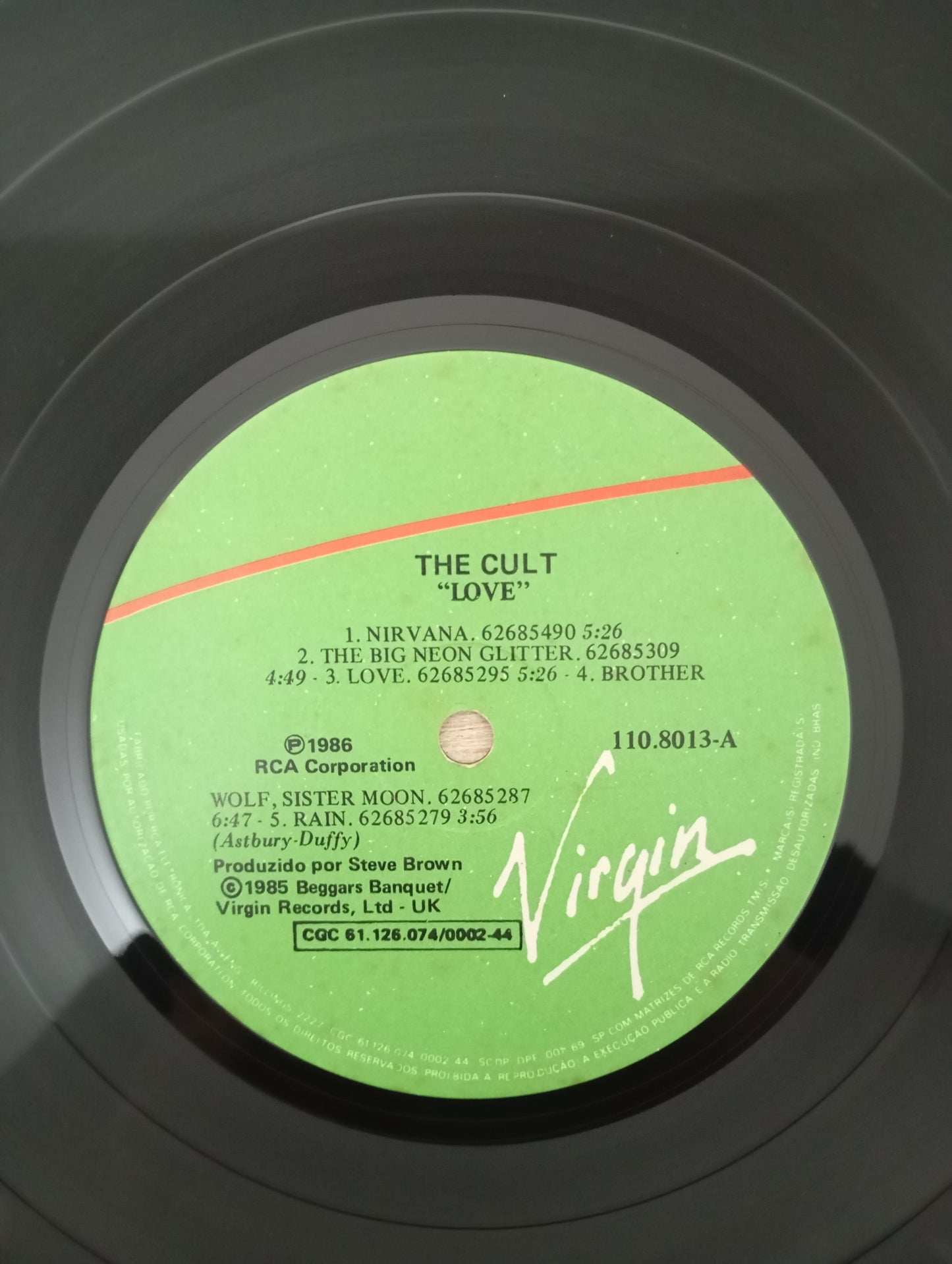 Lp Vinil The Cult Love Capa Dupla Com Encarte