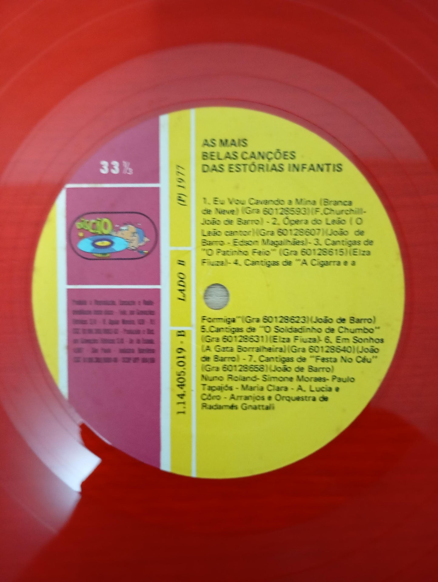 Lp Vinil As Mais Belas Canções Das Estórias Infantis