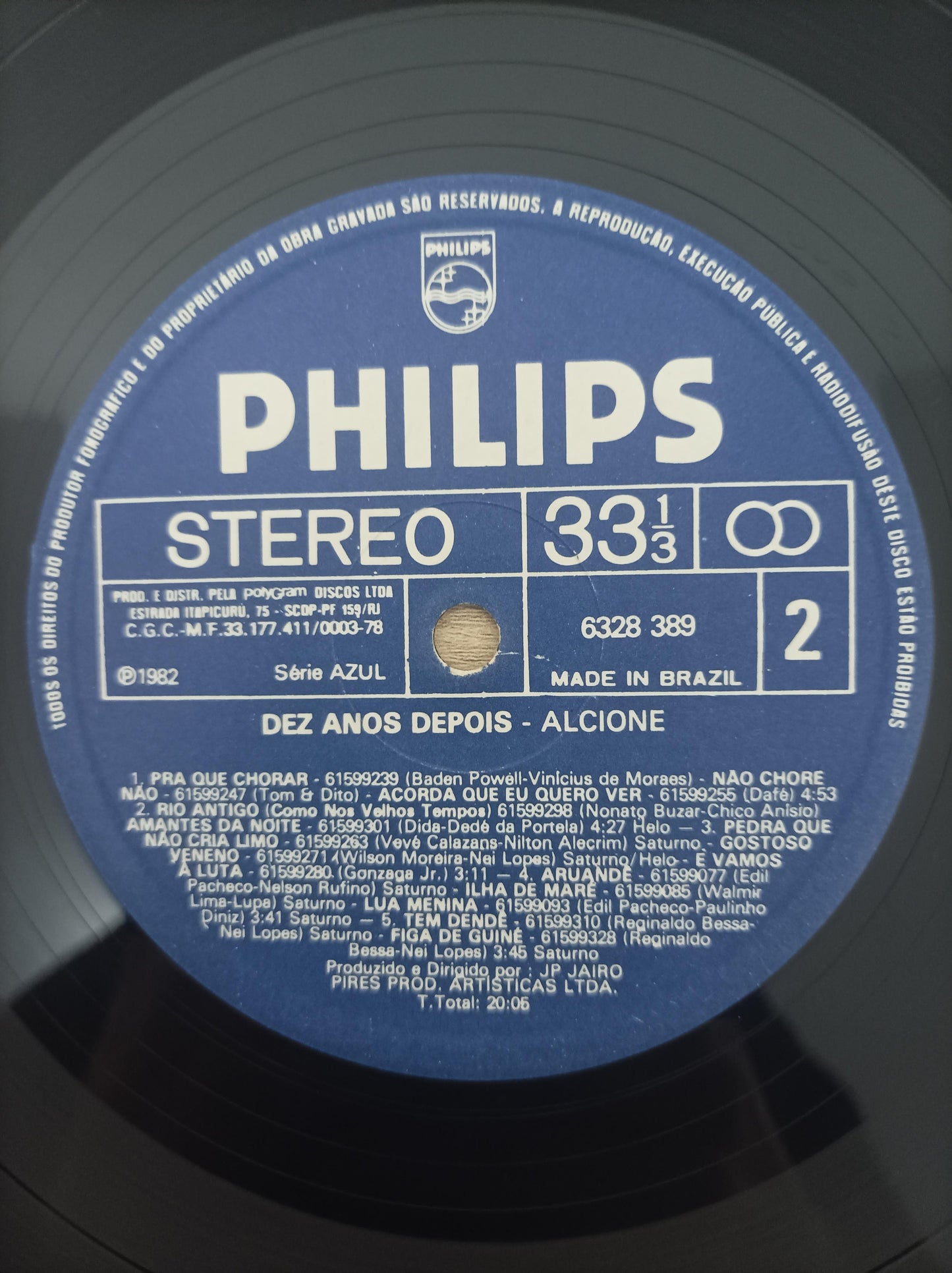 Lp Vinil Alcione 10 Anos Depois