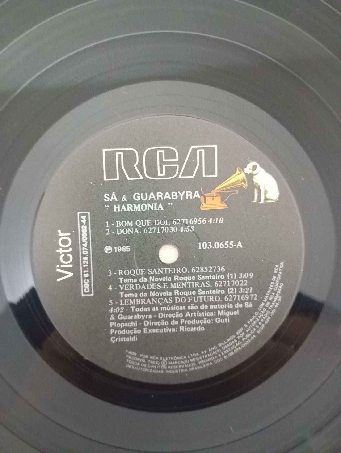 Disco Vinil Harmonia Sá & Guarabyra Com Encarte A