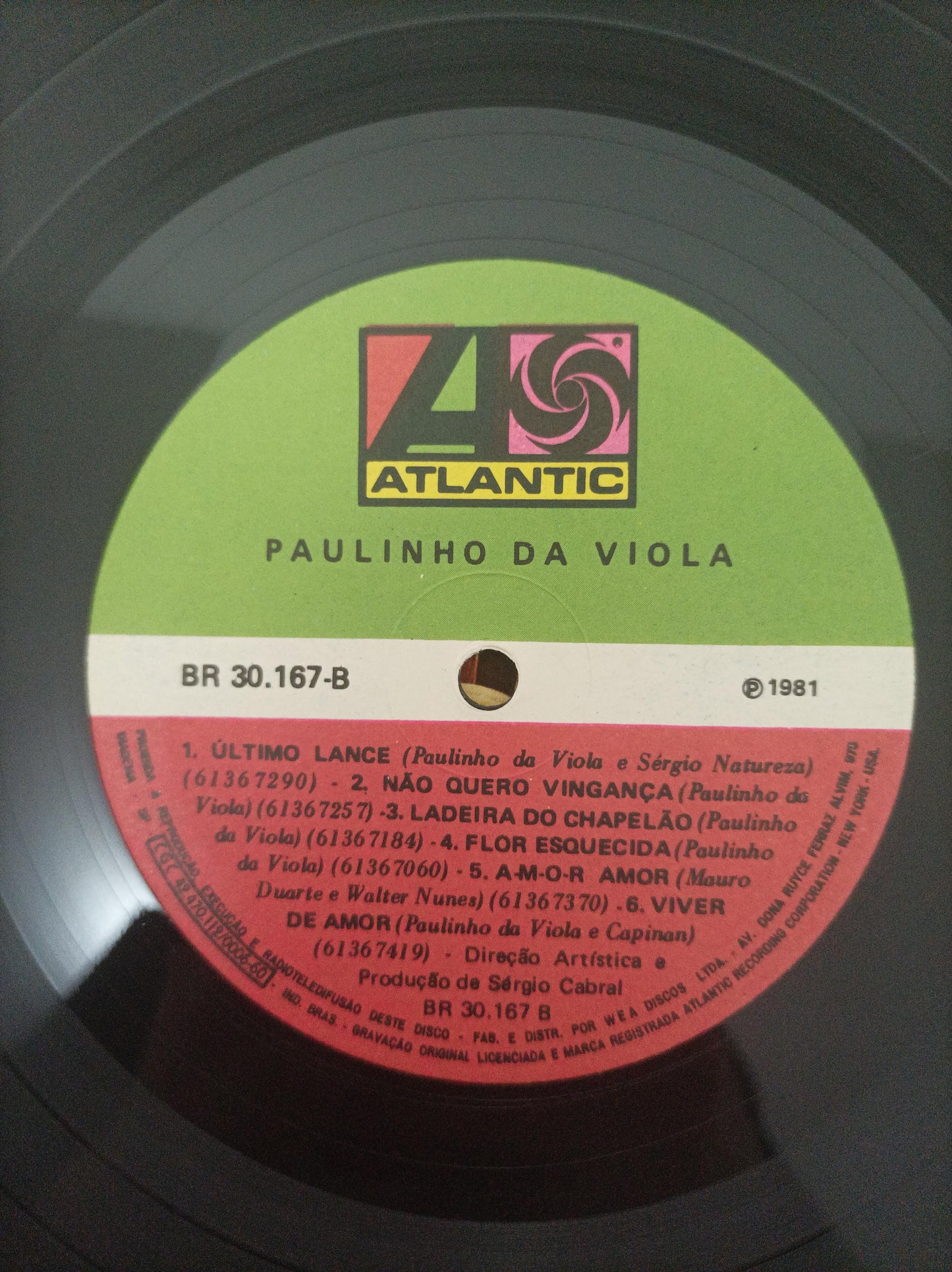 Lp Vinil Paulinho Da Viola 1981 Com Encarte