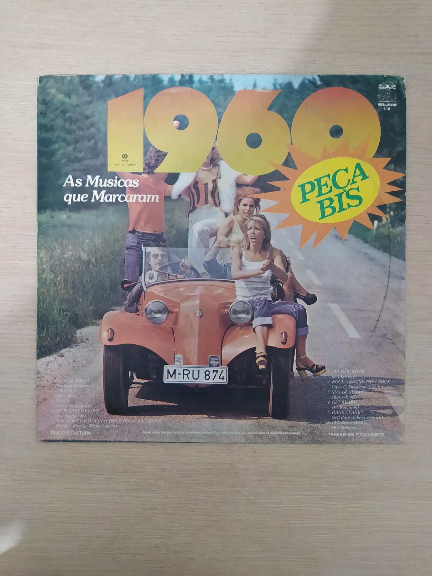 Lp Vinil Peça Bis 1960 As Músicas Que Marcaram