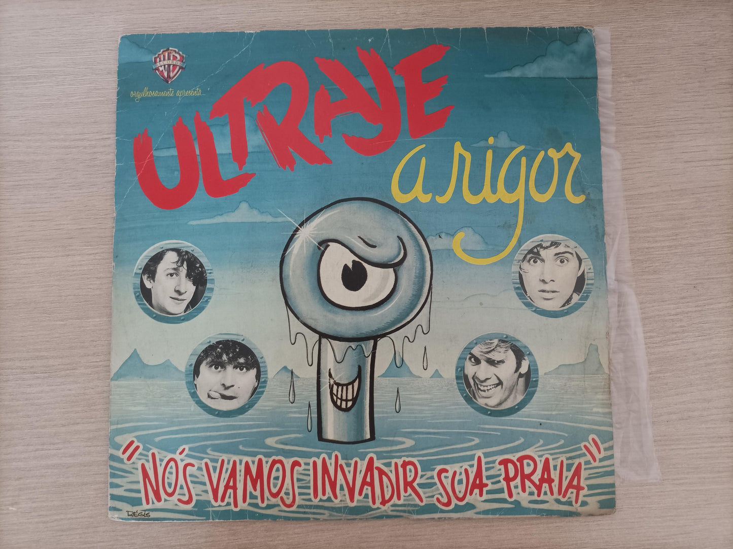 Lp Vinil Ultraje A Rigor Nós Vamos Invadir Sua Praia