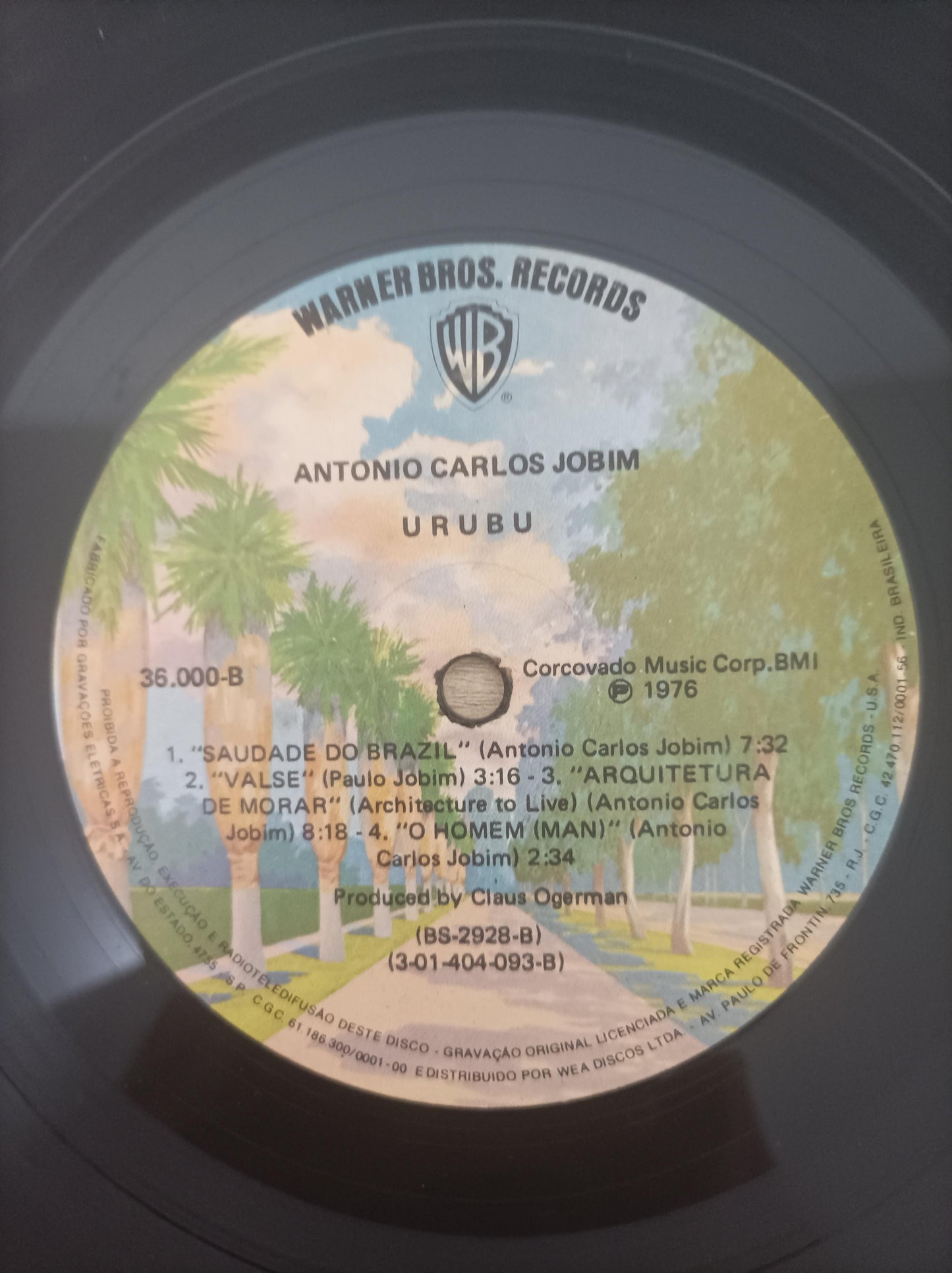 Lp Vinil Antonio Carlos Jobim Urubu Capa Dupla
