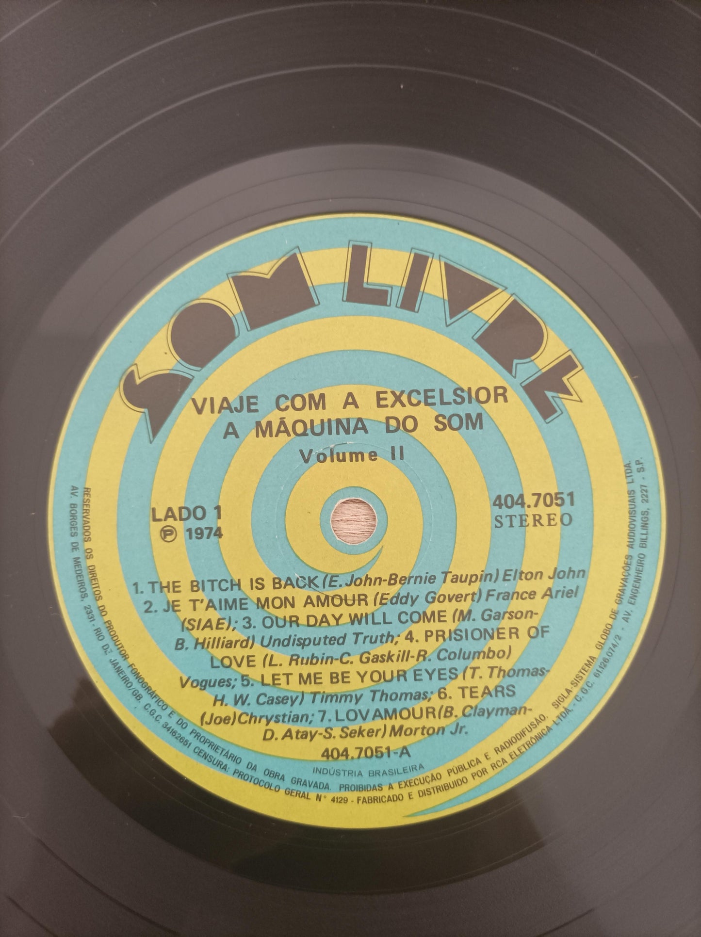 Disco Vinil Viaje com a Excelsior Vol. 2 A Máquina do Som A