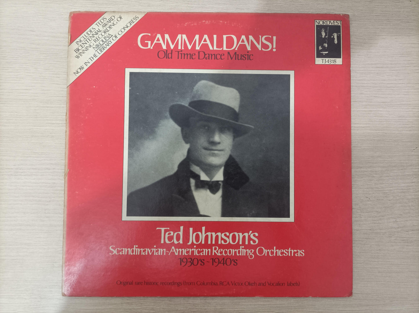 Lp Vinil Ted Johnson Gammaldans! Old Time Dance Importado