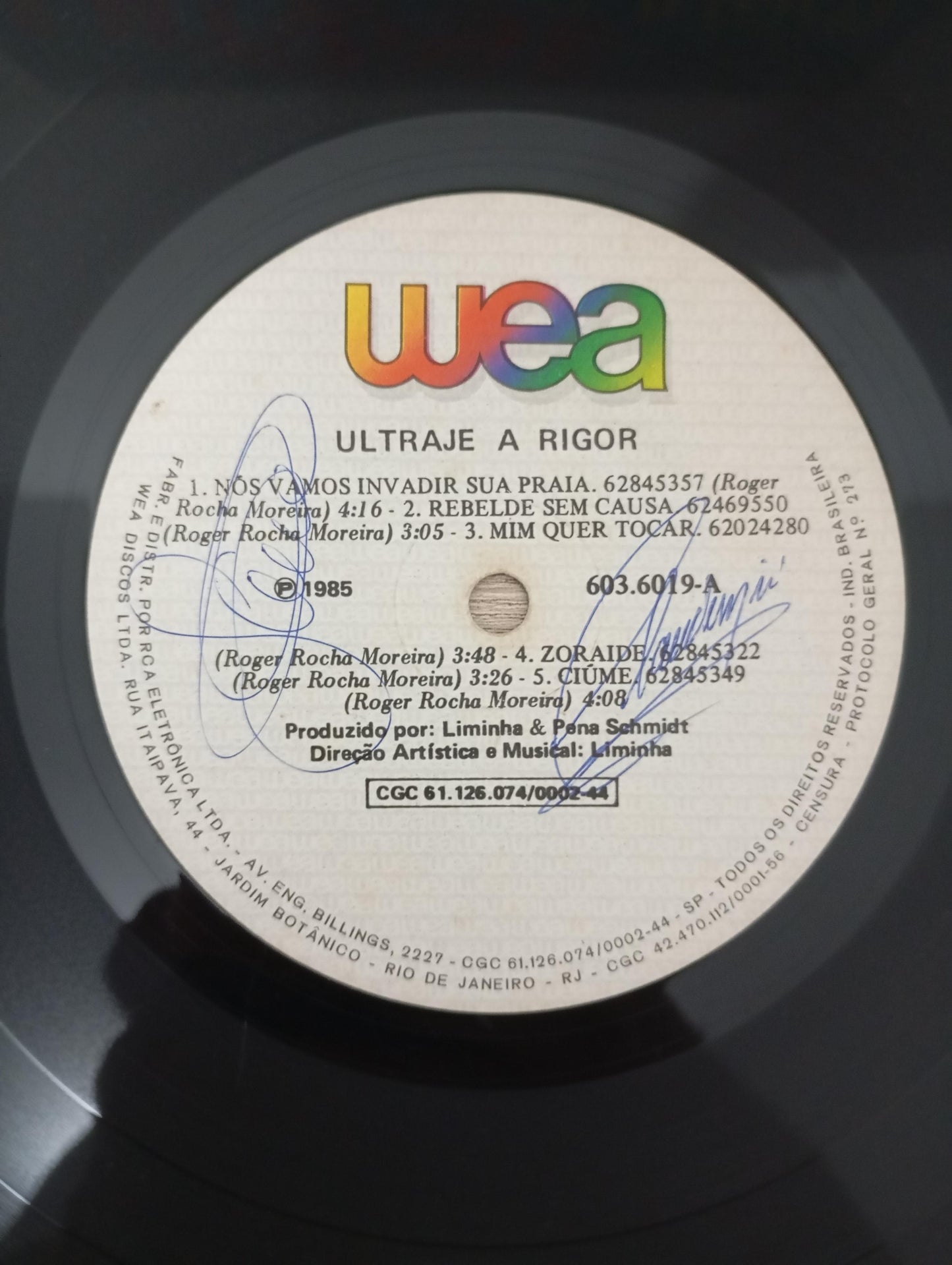 Lp Vinil Ultraje A Rigor Nós Vamos Invadir Sua Praia