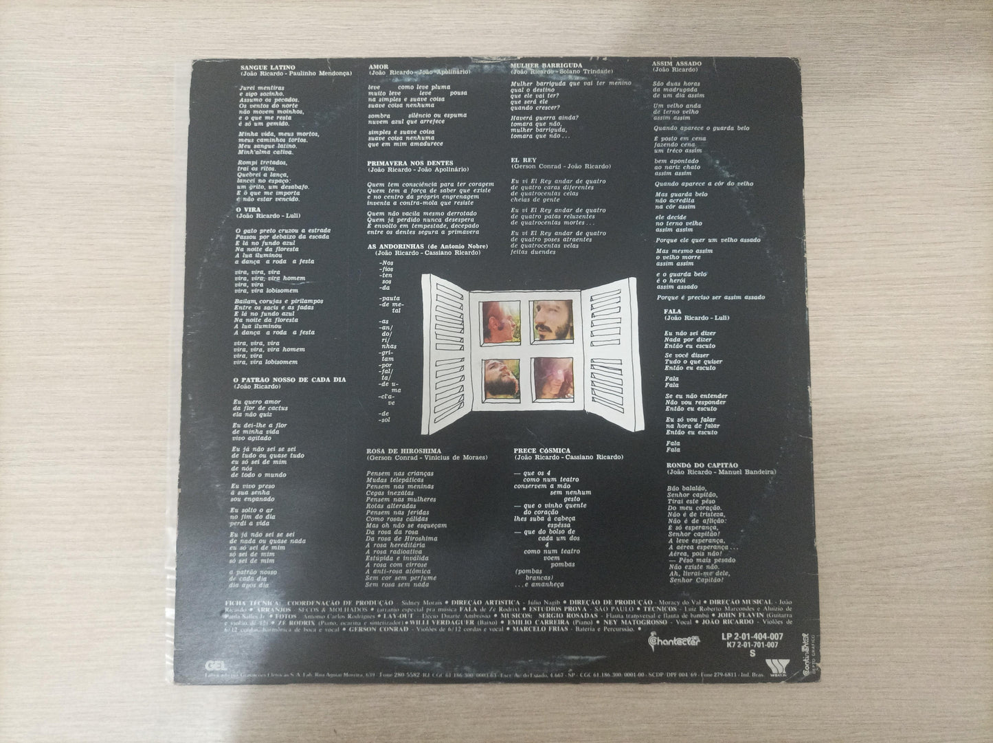 Lp Vinil Secos & Molhados A volta de