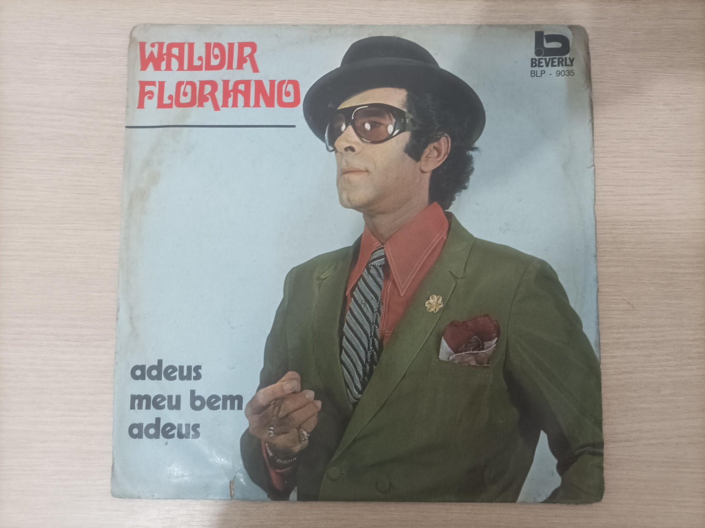 Lp Vinil Waldir Floriano Adeus Meu Bem Adeus